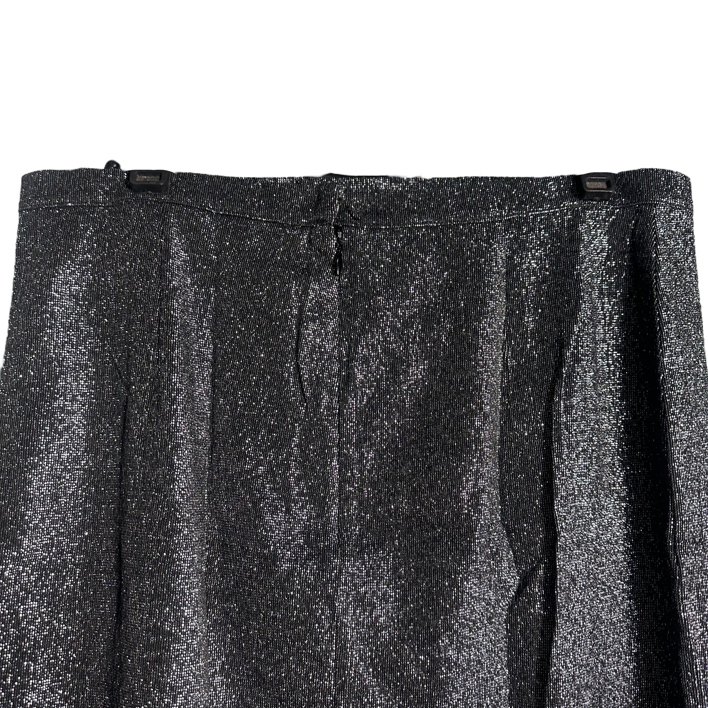 Dolce & Gabbana 🔥VERY RARE🔥Dolce & Gabbana D&G Bling Mid Length Skirt Size 30" / US 8 / IT 44 - 4 Thumbnail