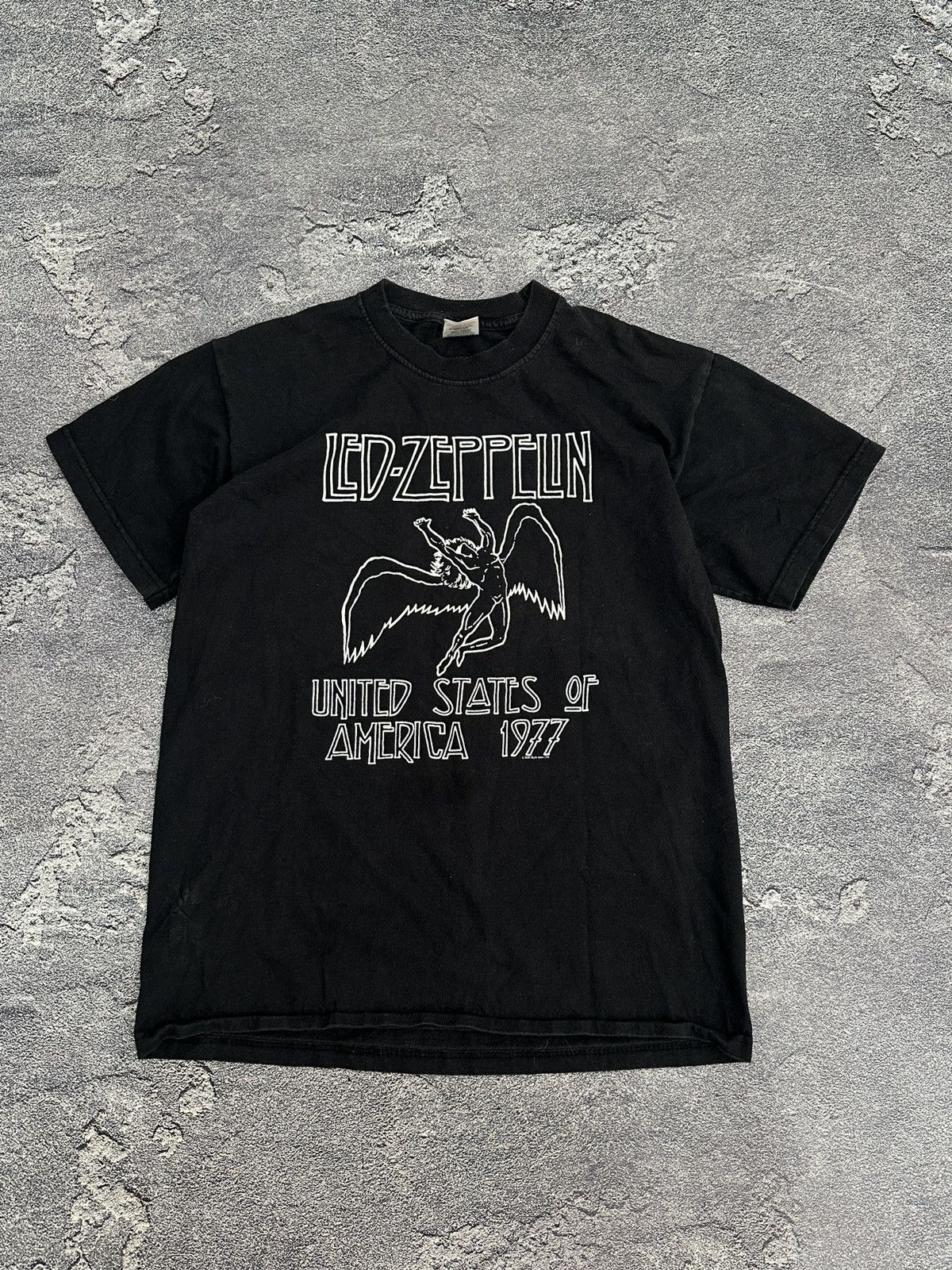 Band Tees × Vintage Led Zeppelin United States 1977 Remake 2003 T-Shirt Size US S / EU 44-46 / 1 - 1 Thumbnail