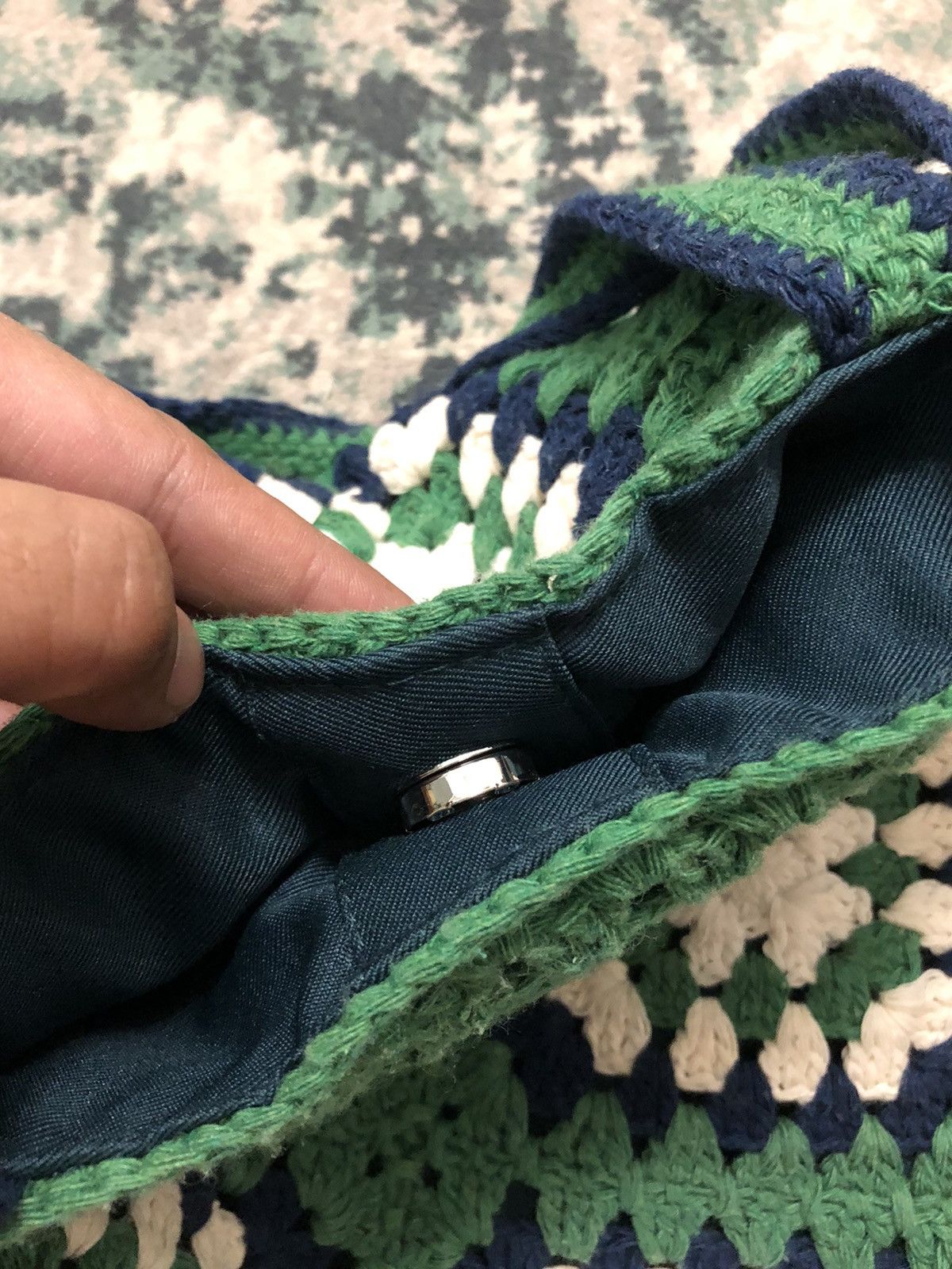 Japanese Brand × Tsumori Chisato Niko And ... Crochet Knitted Bohemian Tote/Sling Bag Size ONE SIZE - 10 Thumbnail