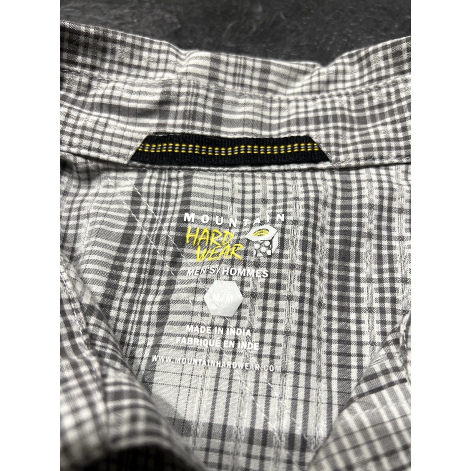 Mountain Hardwear Mountain Hardwear Men's Long Sleeve Button Up Shirt Medium Gray Striped Casual Clothing Size US M / EU 48-50 / 2 - 5 Thumbnail