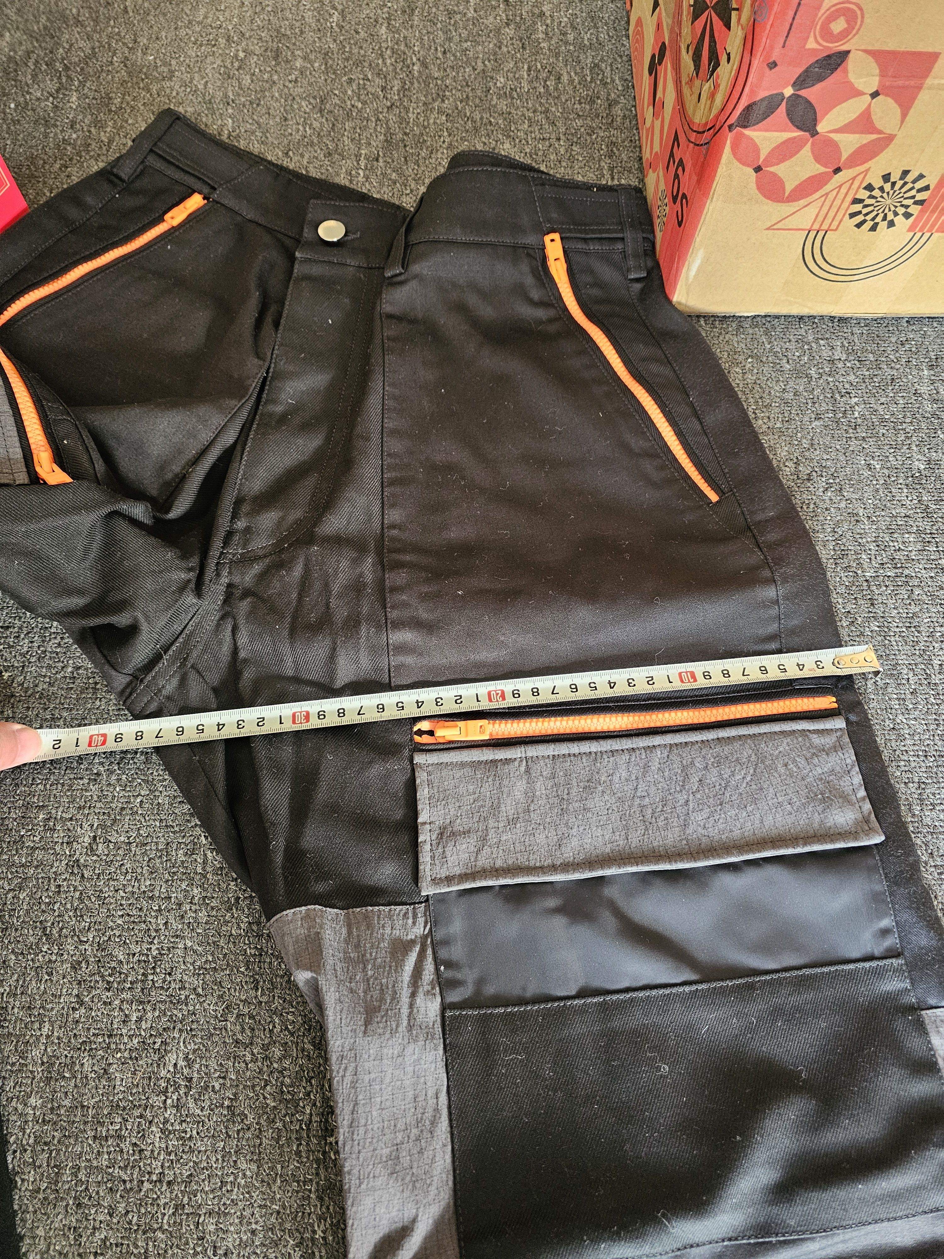 Amiri AMIRI PARACHUTE BLACK CARGO PANTS SIZE 52 Size US 36 / EU 52 - 7 Thumbnail