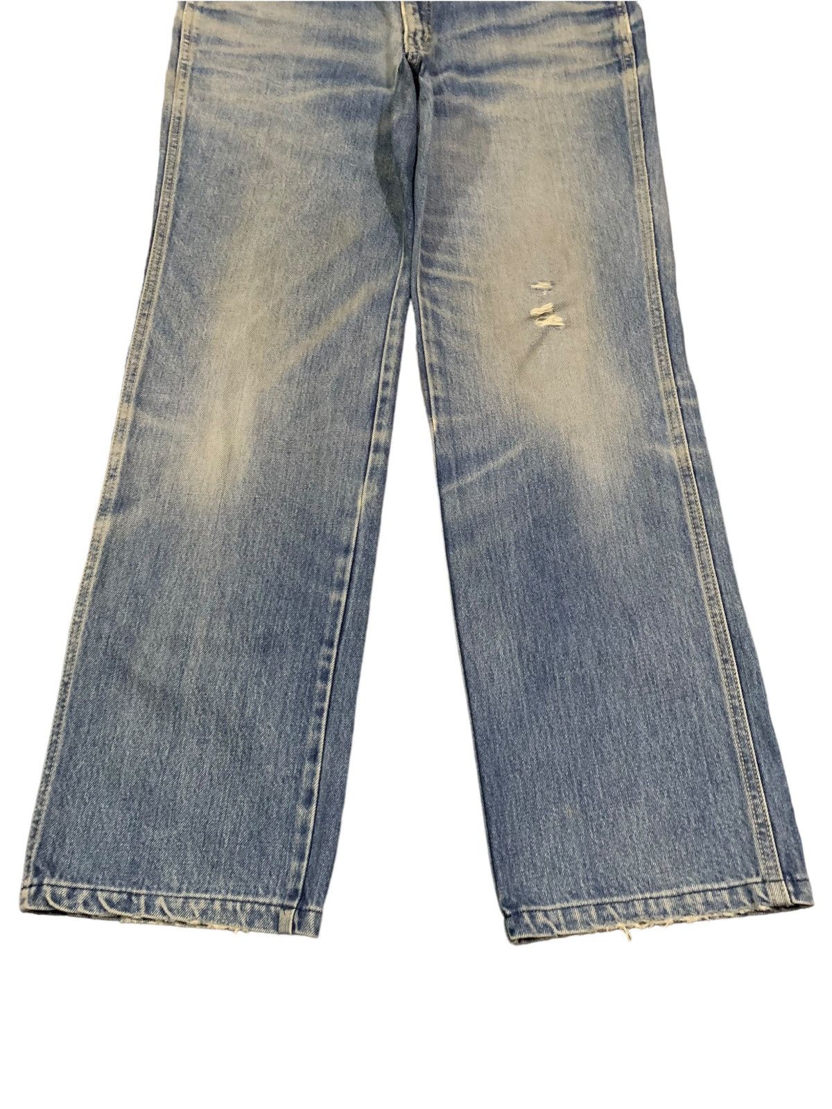 Johnbull Vintage Japanede Brand Kojima Mud Wash Baggy Ripped Jeans Size US 31 - 8 Thumbnail