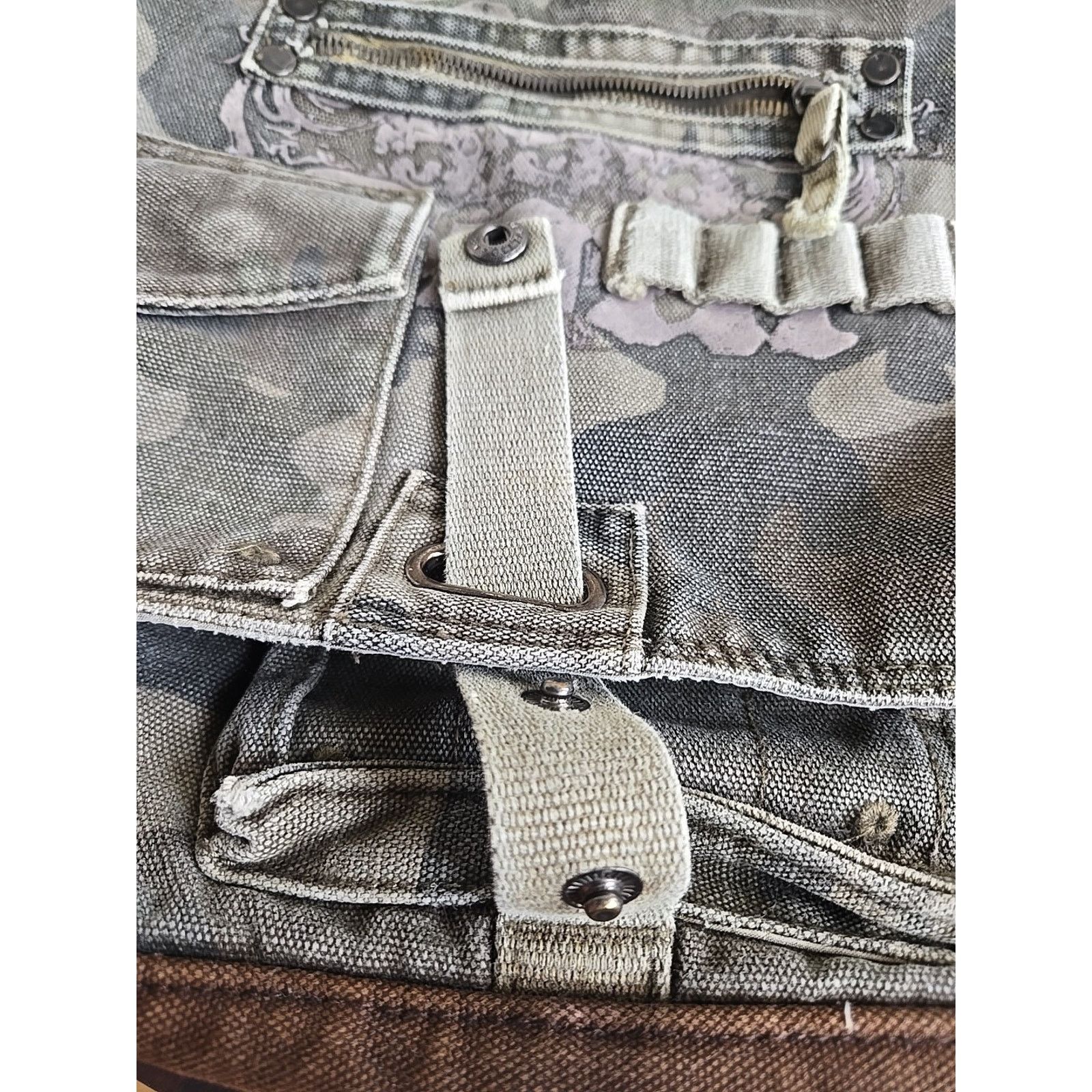 Vintage Vintage Triple 5 Soul Cross Body Camo Bag Messenger Bag Size ONE SIZE - 4 Thumbnail