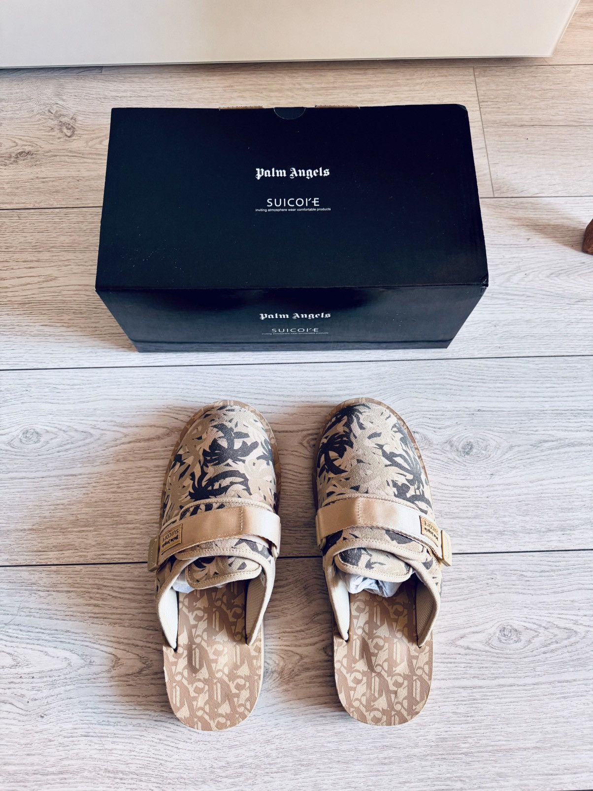 Palm Angels × Suicoke PALM ANGELS X SUICOKE ZAVO PALMS CAMO Size US 9 / EU 42 - 3 Thumbnail
