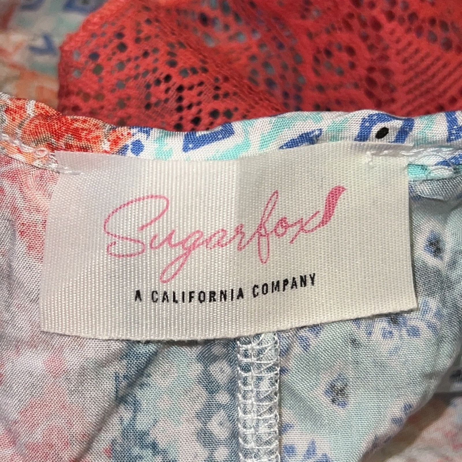 Other NWOT Sugarfox Off Shoulder Lacy Ruffle Top L Size L / US 10 / IT 46 - 6 Thumbnail