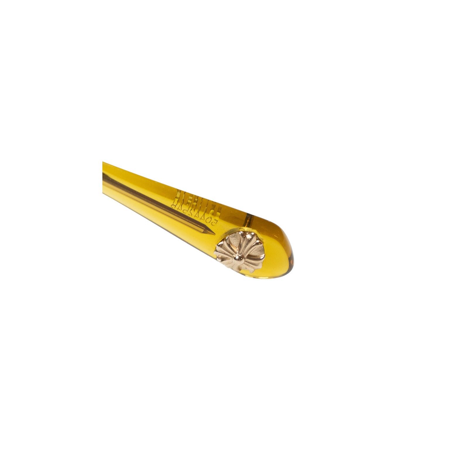 Chrome Hearts Cox Ucker Yellow Glasses Size ONE SIZE - 6 Thumbnail
