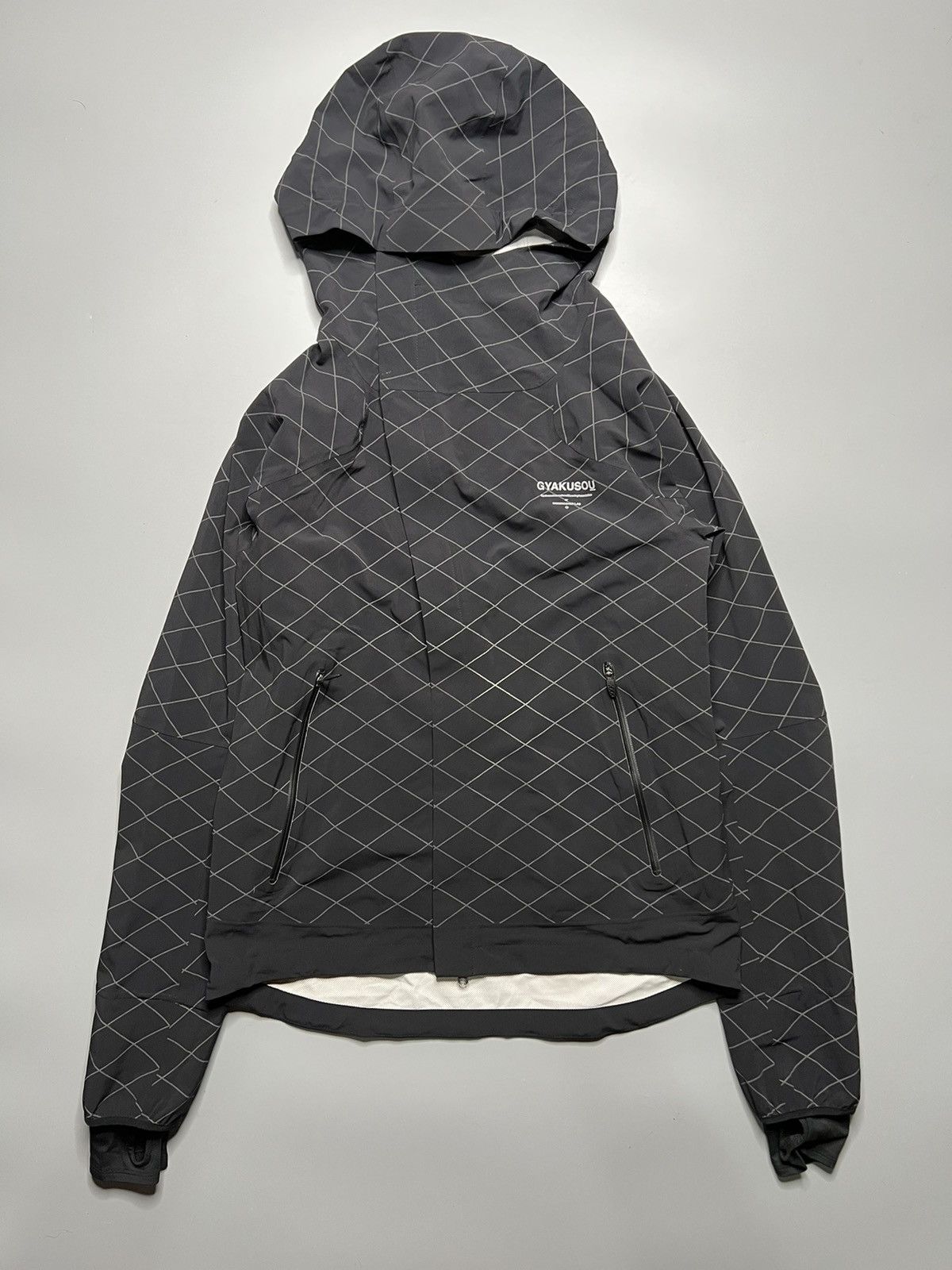 Image of Nike Lab X Undercover Gyakusou Shield Runner Jacket in Black, Men's (Size Small)