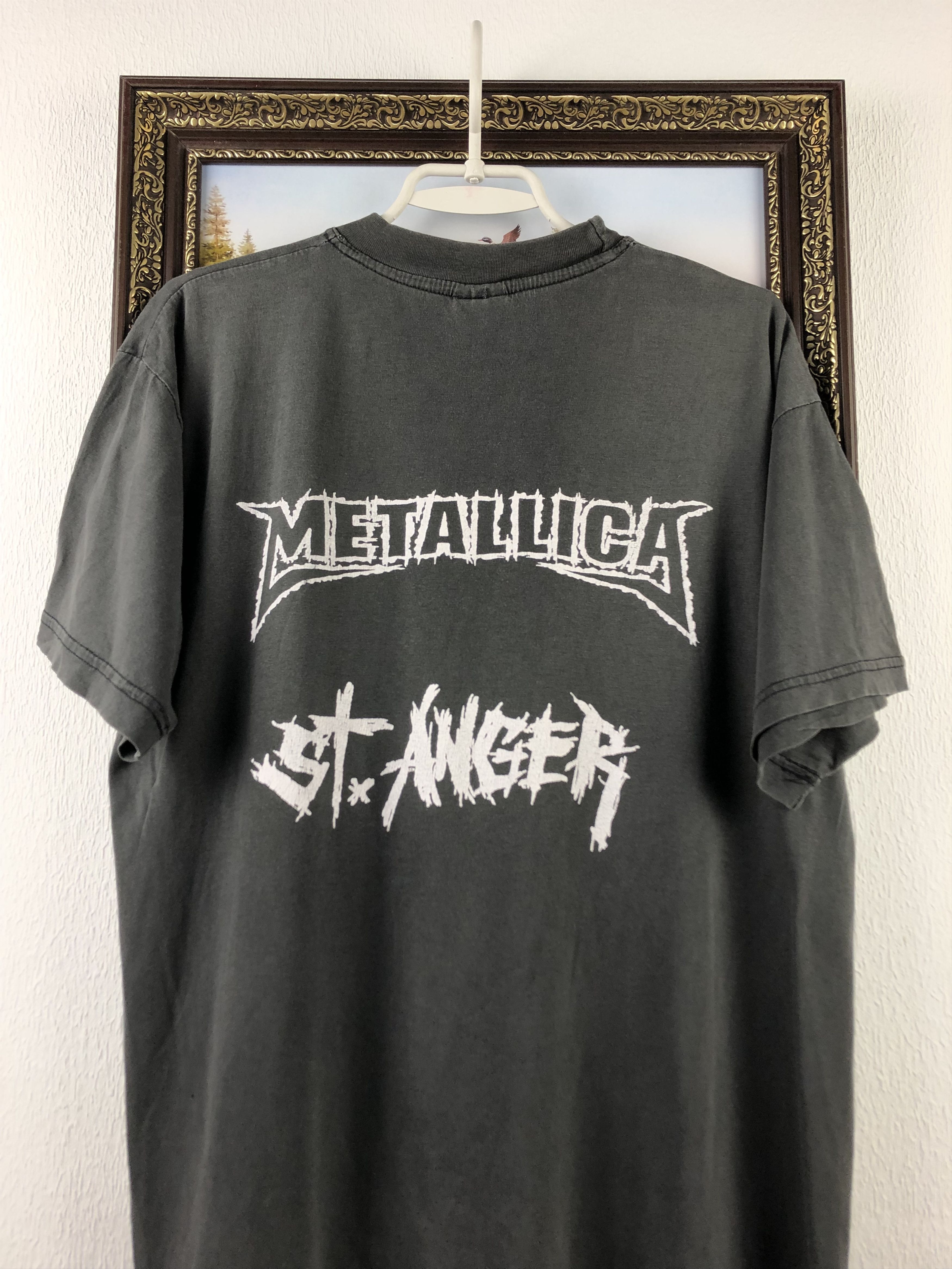 Band Tees Vintage 90's Metallica St. Anger Band Tee Shirt Over Print Size US L / EU 52-54 / 3 - 13 Thumbnail