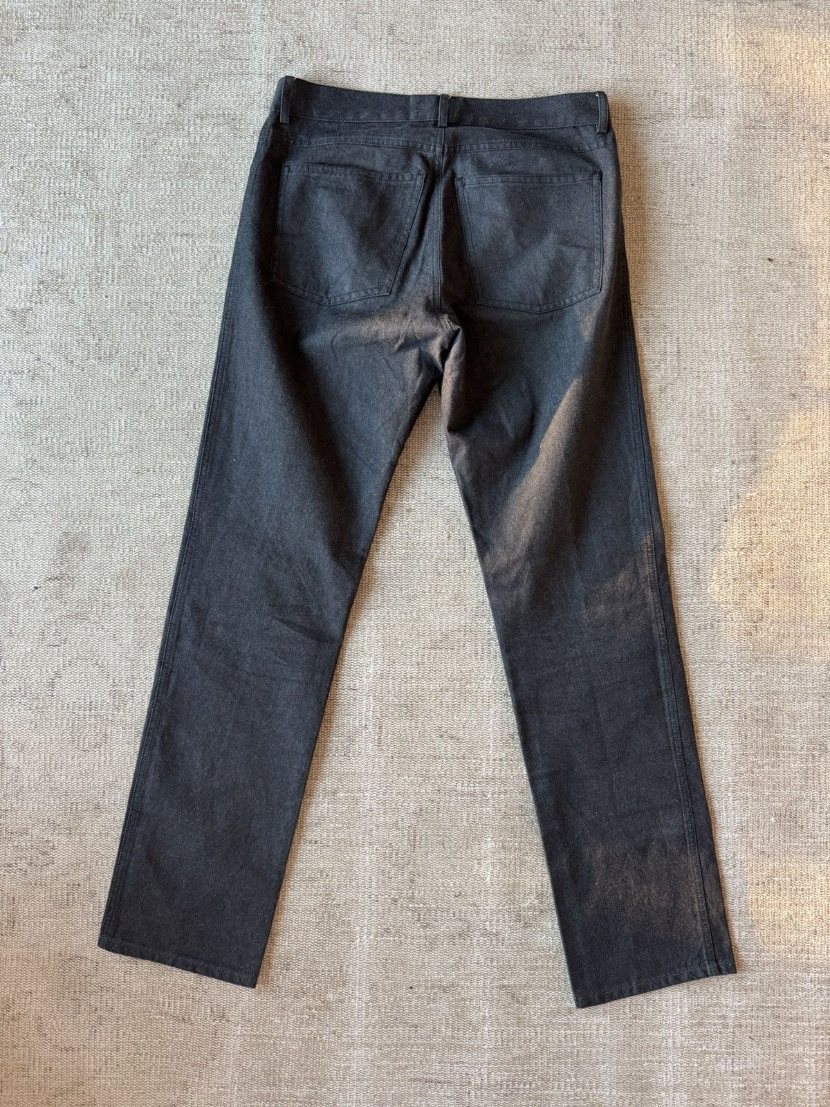 agnes b. Agnes b. home gray straight leg denim sz 40 / 31" Size US 31 - 2 Thumbnail