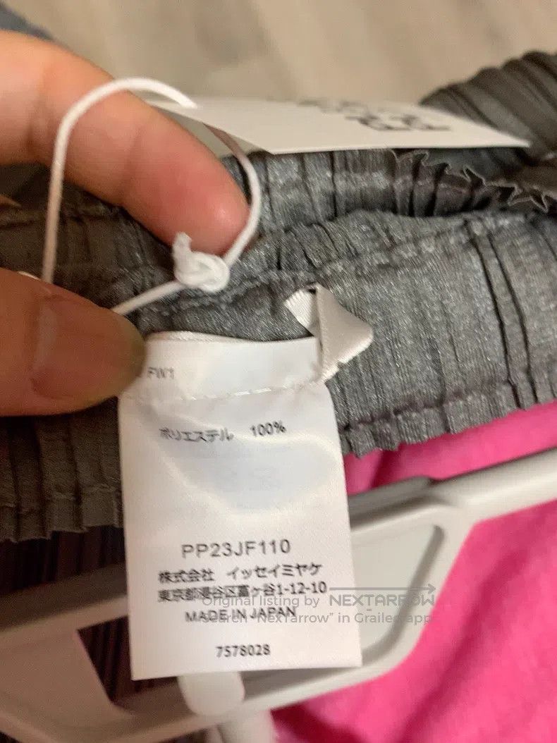 Issey Miyake Issey Miyake size:3 Gray Long Pants Size 22" - 5 Thumbnail