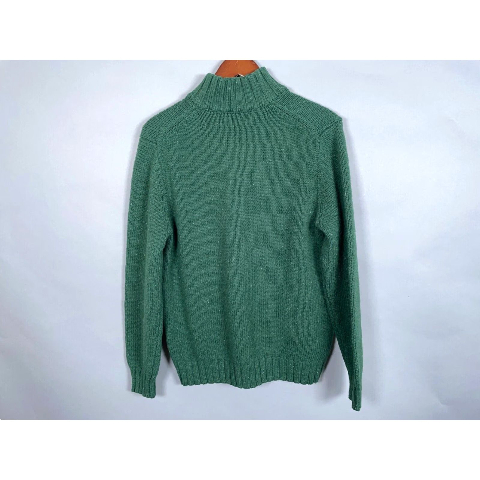 Nautica VINTAGE Nautica Henley Sweater Adult Small Green Chunky Knit 90s Classic Size US S / EU 44-46 / 1 - 3 Thumbnail