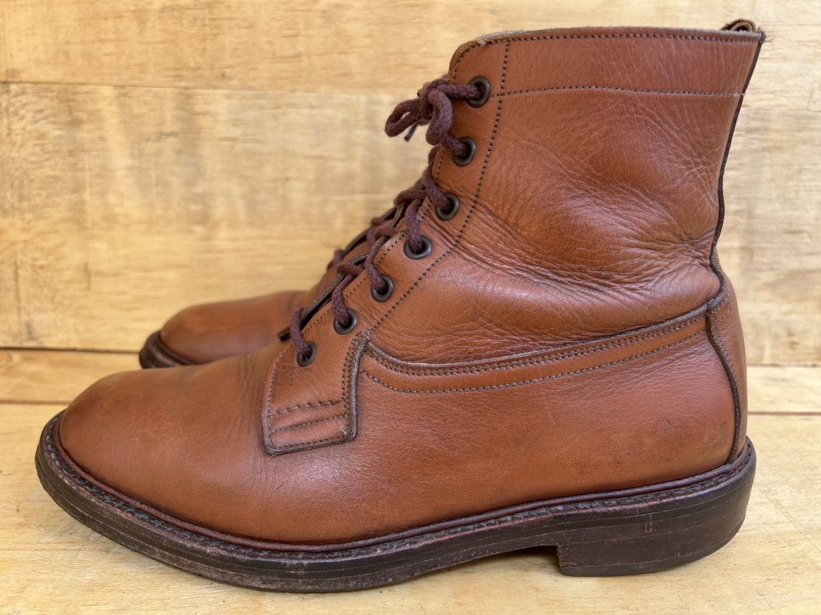 Evan Kinori × Tricker's Vintage Trickers men Brown Leather Boots Size US 8 / EU 41 - 4 Thumbnail