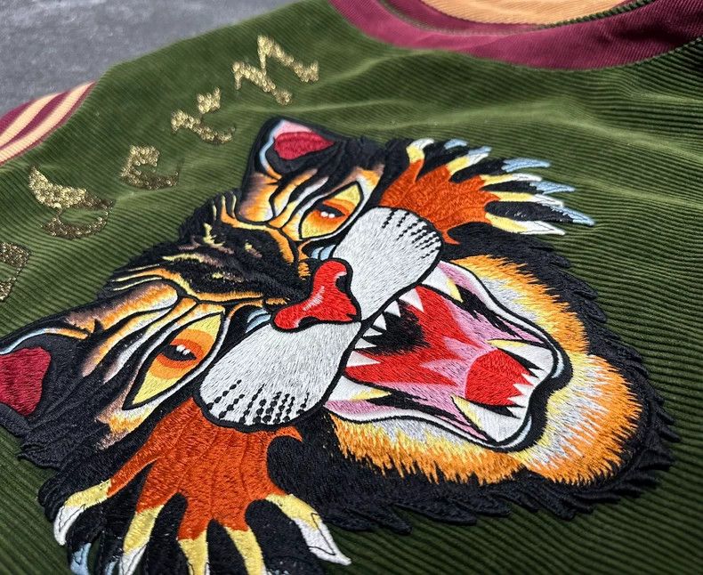 Gucci Gucci Cat head corduroy jacket Size US M / EU 48-50 / 2 - 5 Thumbnail