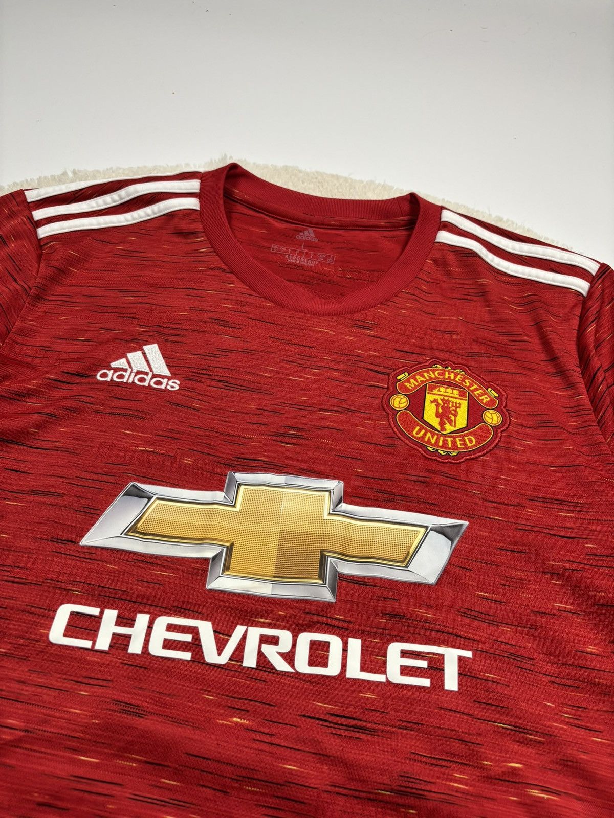 Adidas Adidas FC Manchester United 2020/21 Soccer Jersey Size US L / EU 52-54 / 3 - 3 Thumbnail