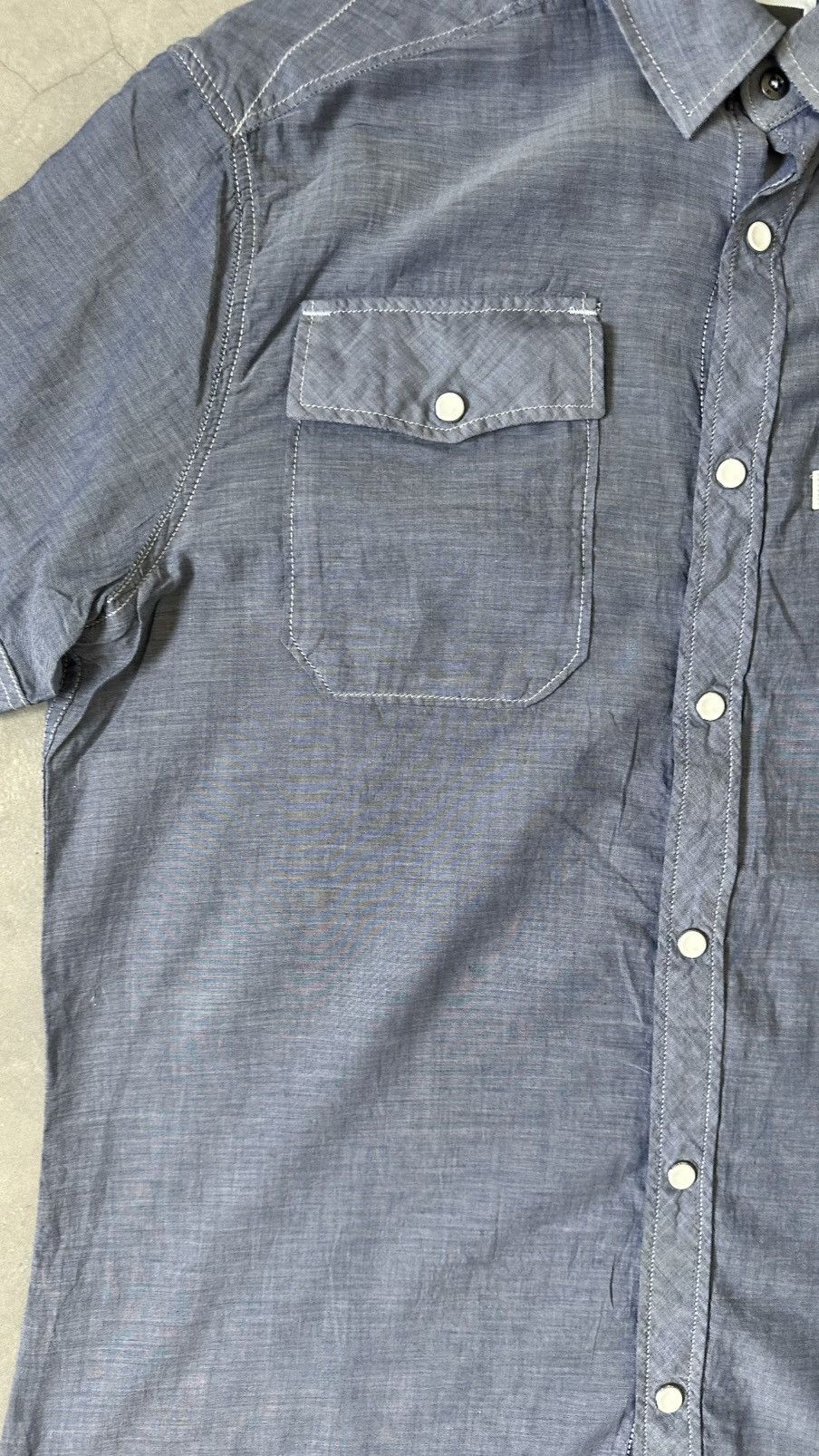 G-Star G-STAR RAW DENIM THIN SHIRT Size US L / EU 52-54 / 3 - 2 Thumbnail