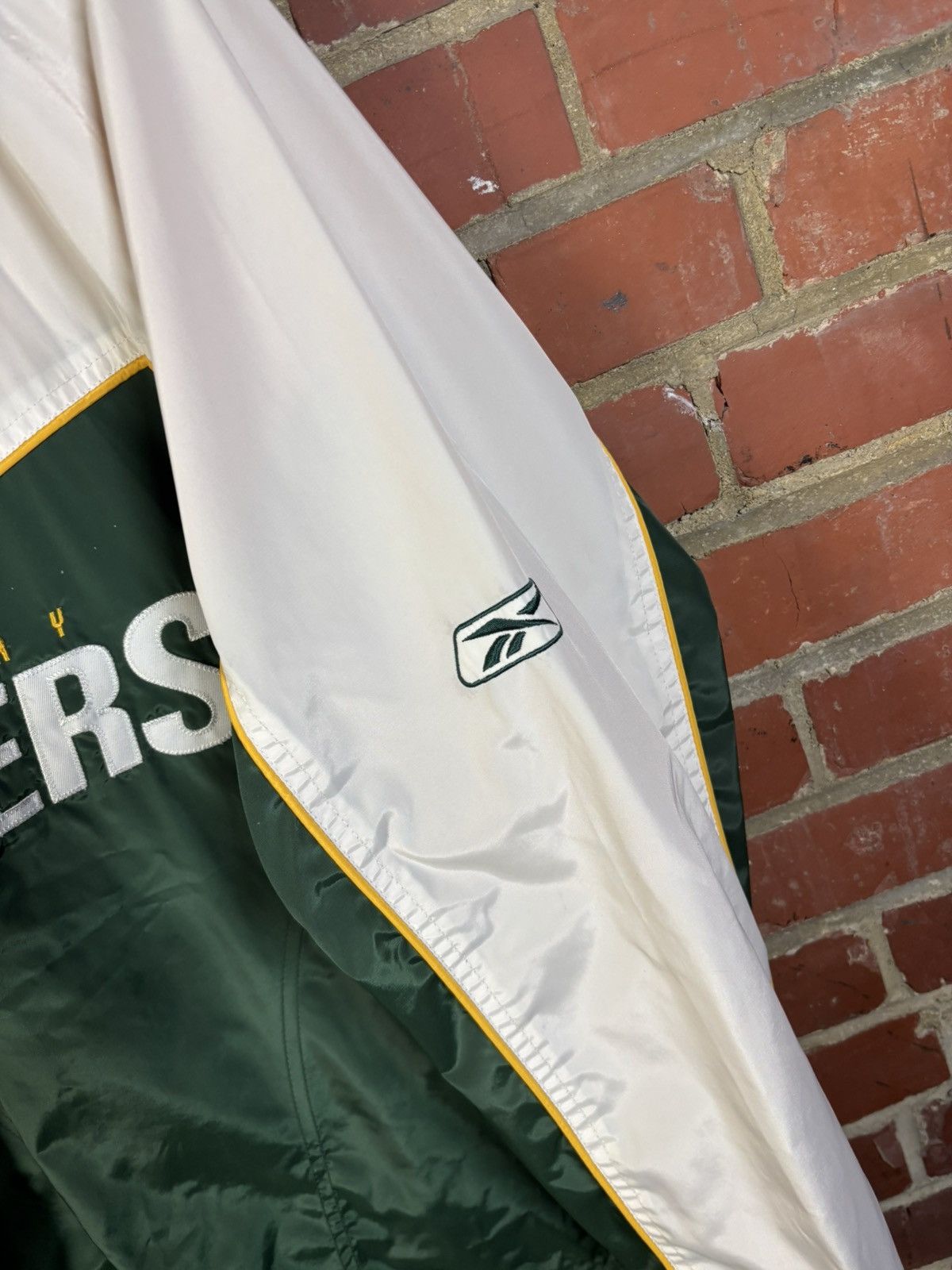Reebok Vintage Y2k Green Bay Packers Reebok Windbreaker NFL Sz M Size US M / EU 48-50 / 2 - 4 Thumbnail