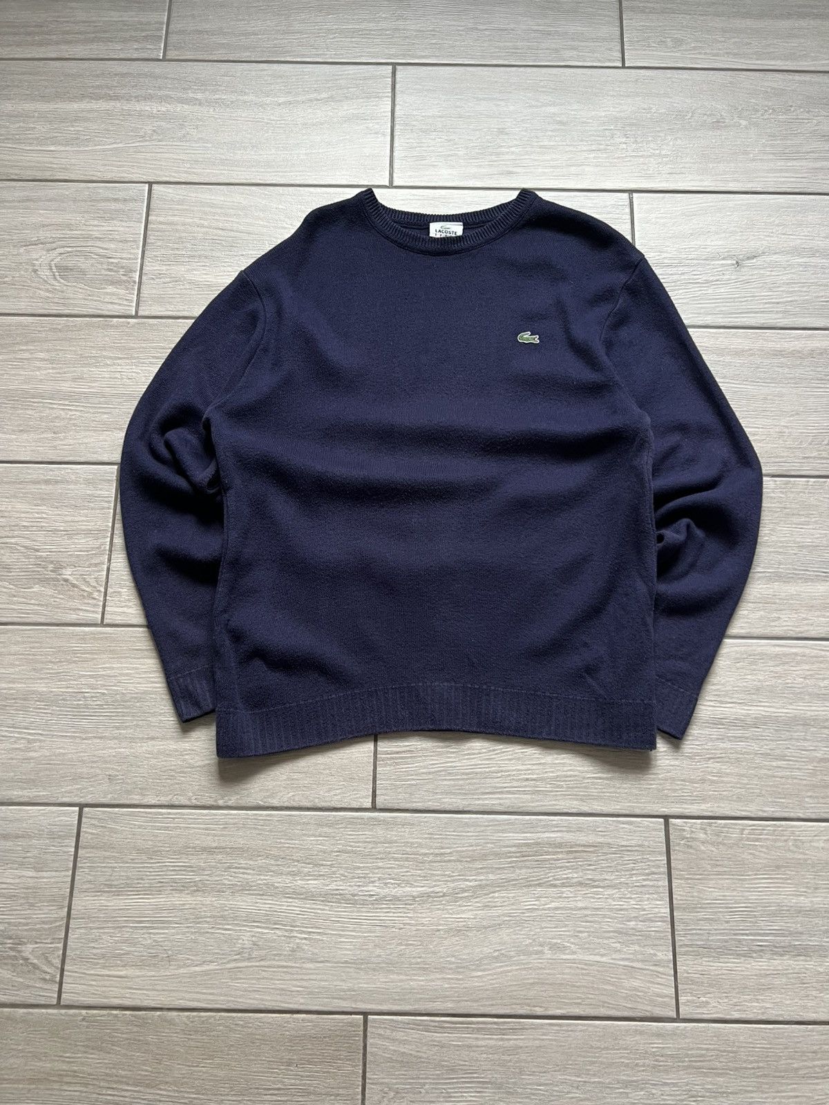 Lacoste Lacoste Sweater Men's Large Embroidered Logo Pullover Size US L / EU 52-54 / 3 - 12 Thumbnail