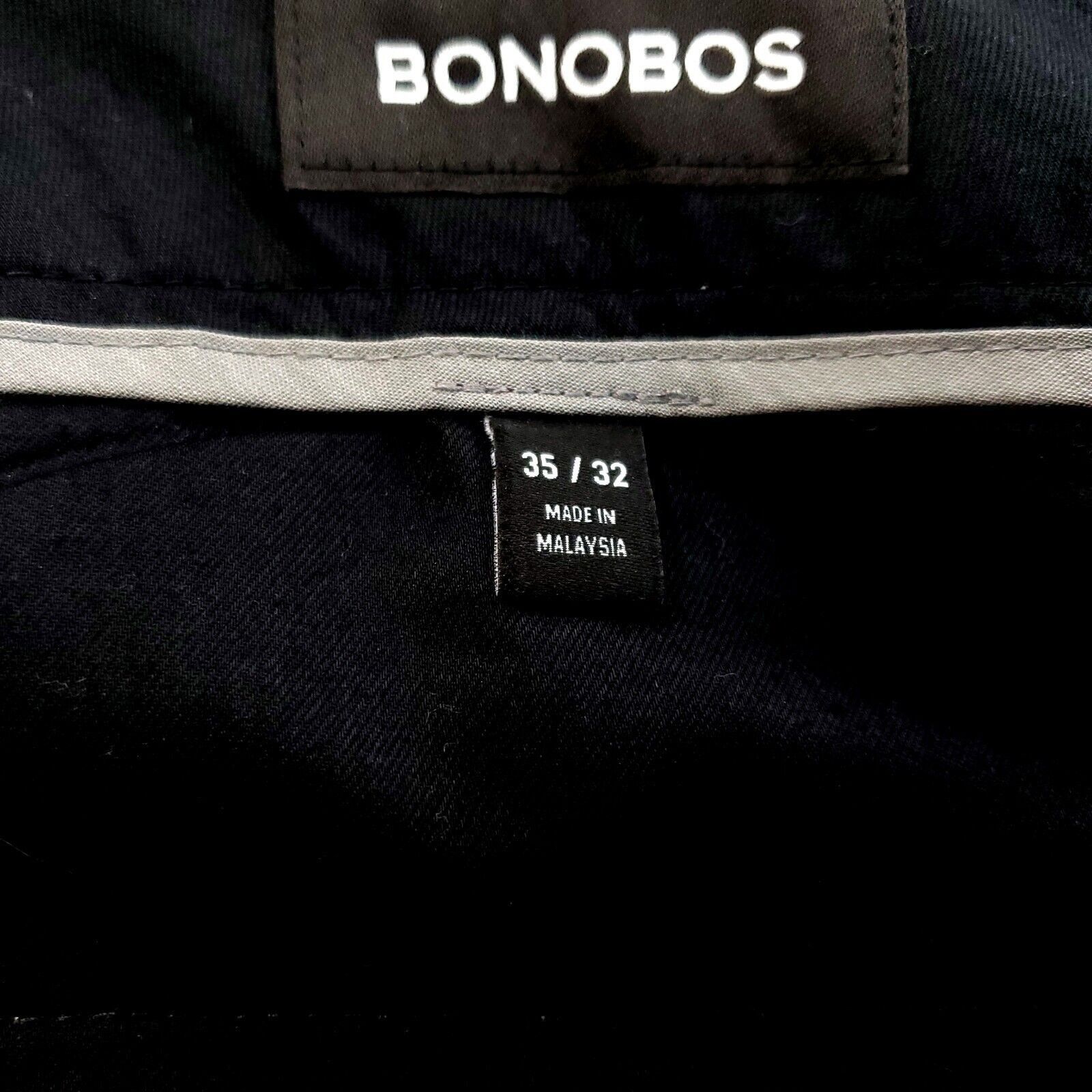 Bonobos Bonobos Friday Cotton Sharkskin Slim Mid Rise Chino Pants 37 Size US 37 - 5 Thumbnail
