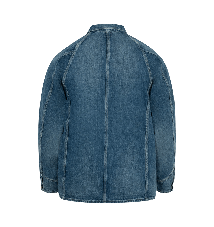 Orslow o1h1sh11225 1950's Coverall Jacket in Blue Size US M / EU 48-50 / 2 - 2 Thumbnail