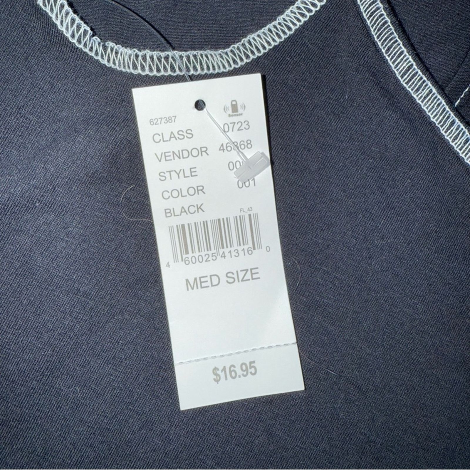 Pacsun NWT! PacSun - Black Tank Top with White Stitching - Medium Size M / US 6-8 / IT 42-44 - 3 Thumbnail