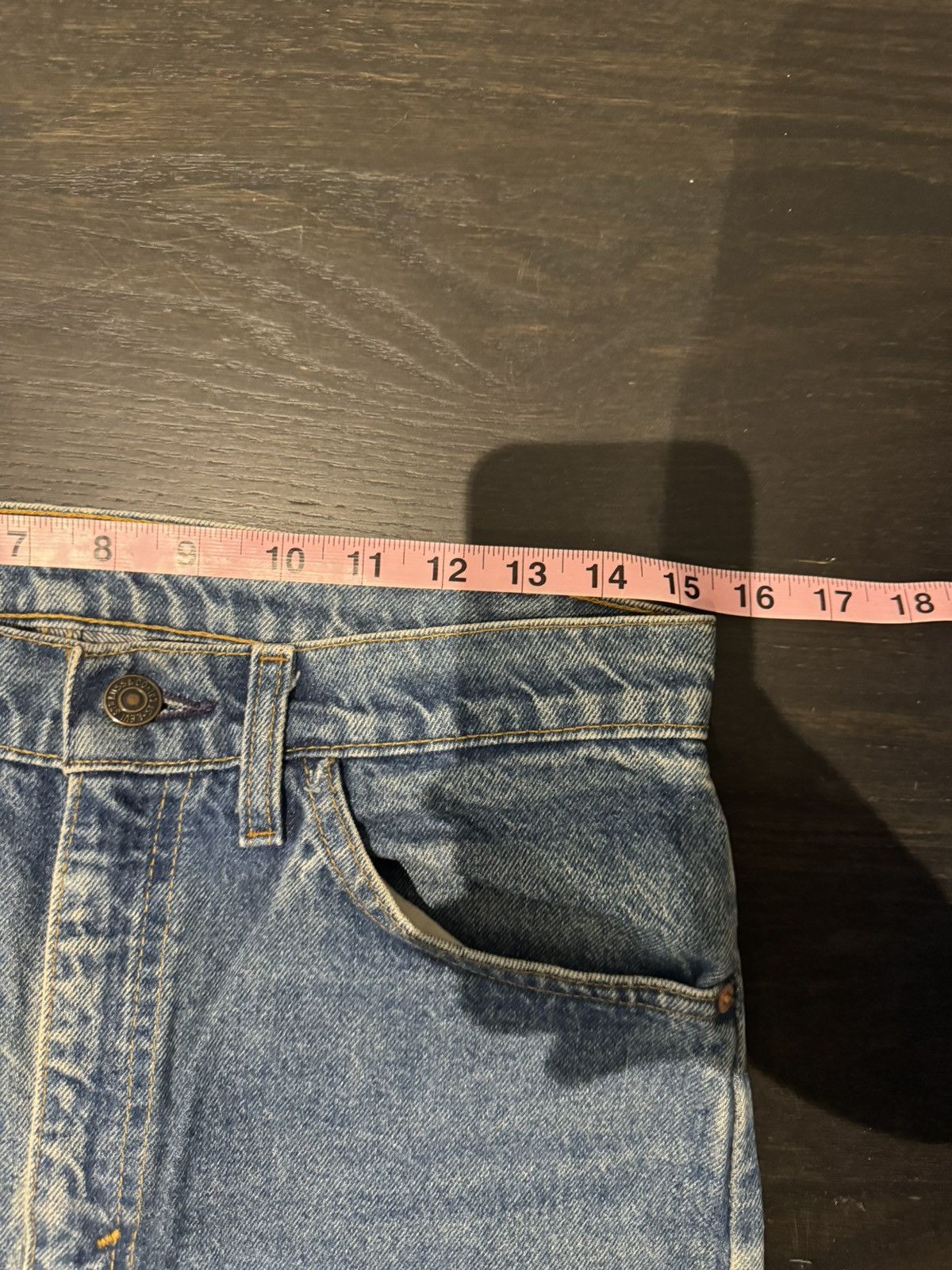 Levi's × Vintage Vintage Levi’s 505 Orange Tab Size US 31 - 2 Thumbnail