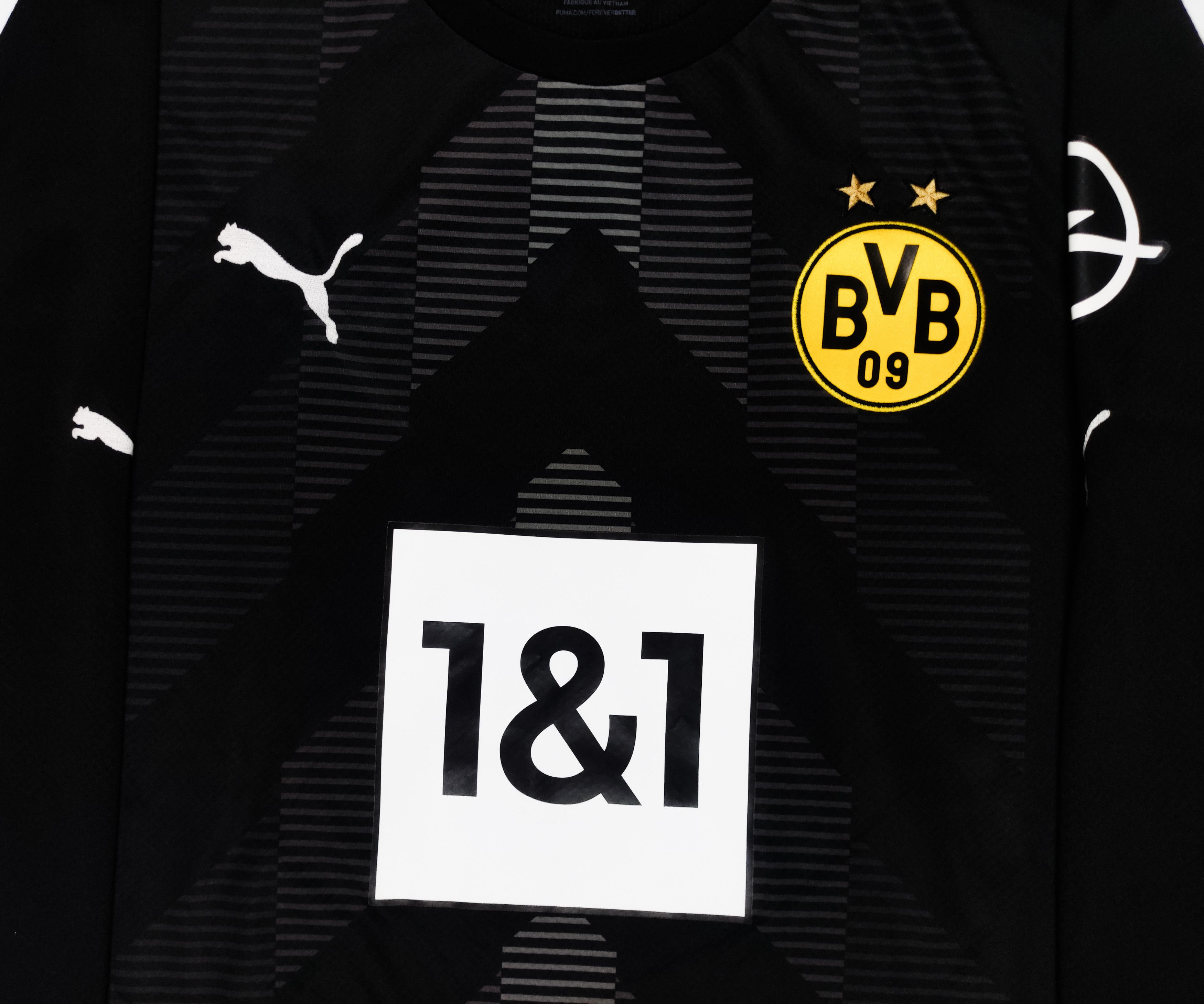 Puma Borussia Dortmund 2021 2022 Puma Away L/S Shirt Kit Jersey Size US M / EU 48-50 / 2 - 7 Thumbnail