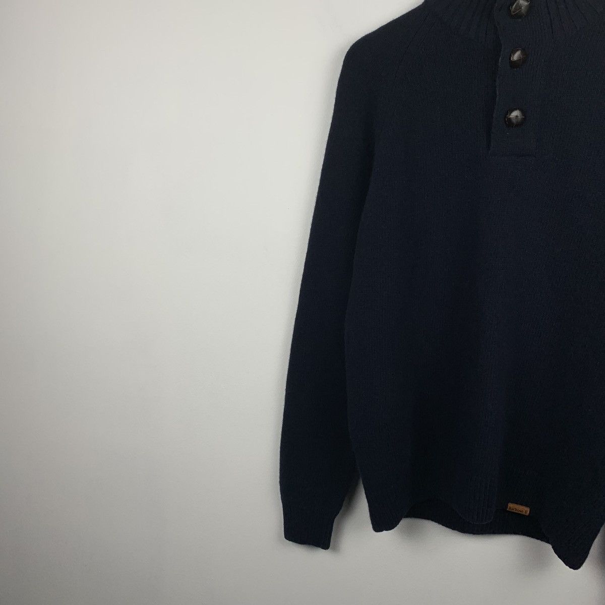 Barbour Men’s Barbour Wool Knit Sweater Buttons Up Size M Size US M / EU 48-50 / 2 - 4 Thumbnail