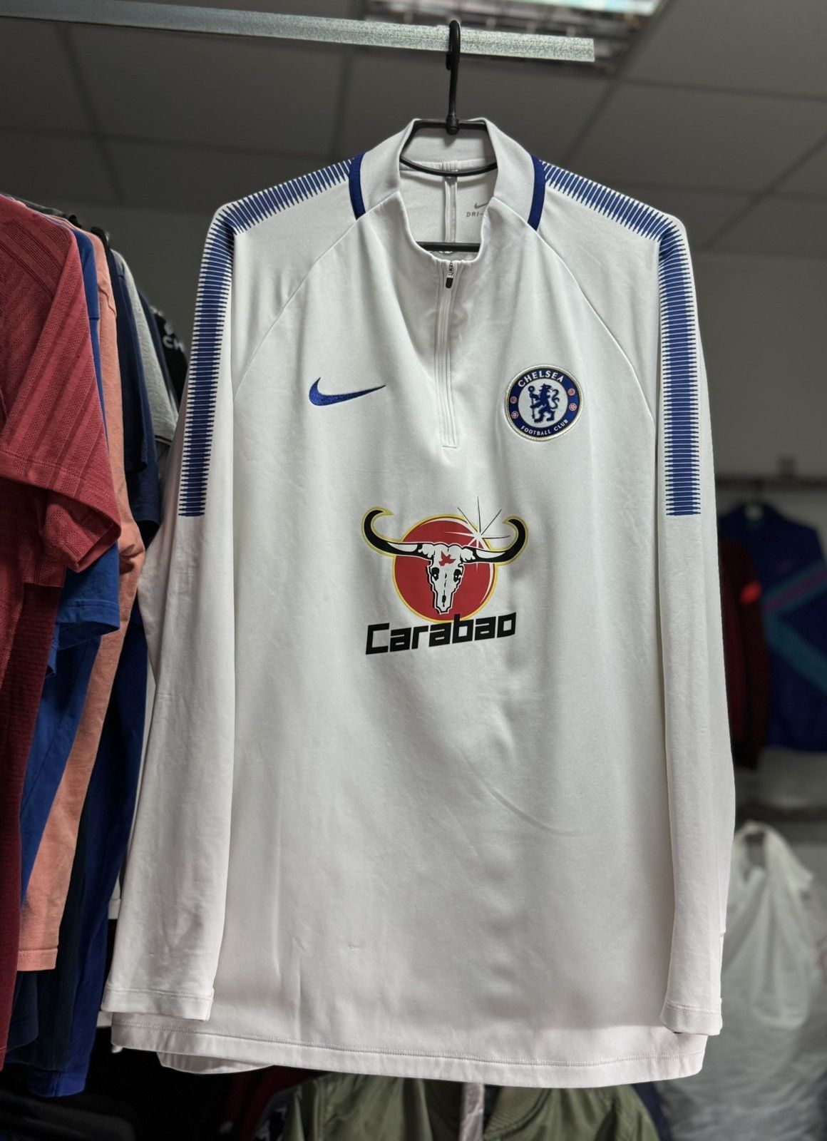 Nike FC Chelsea Training Sweatshirt Football Soccer Drill
