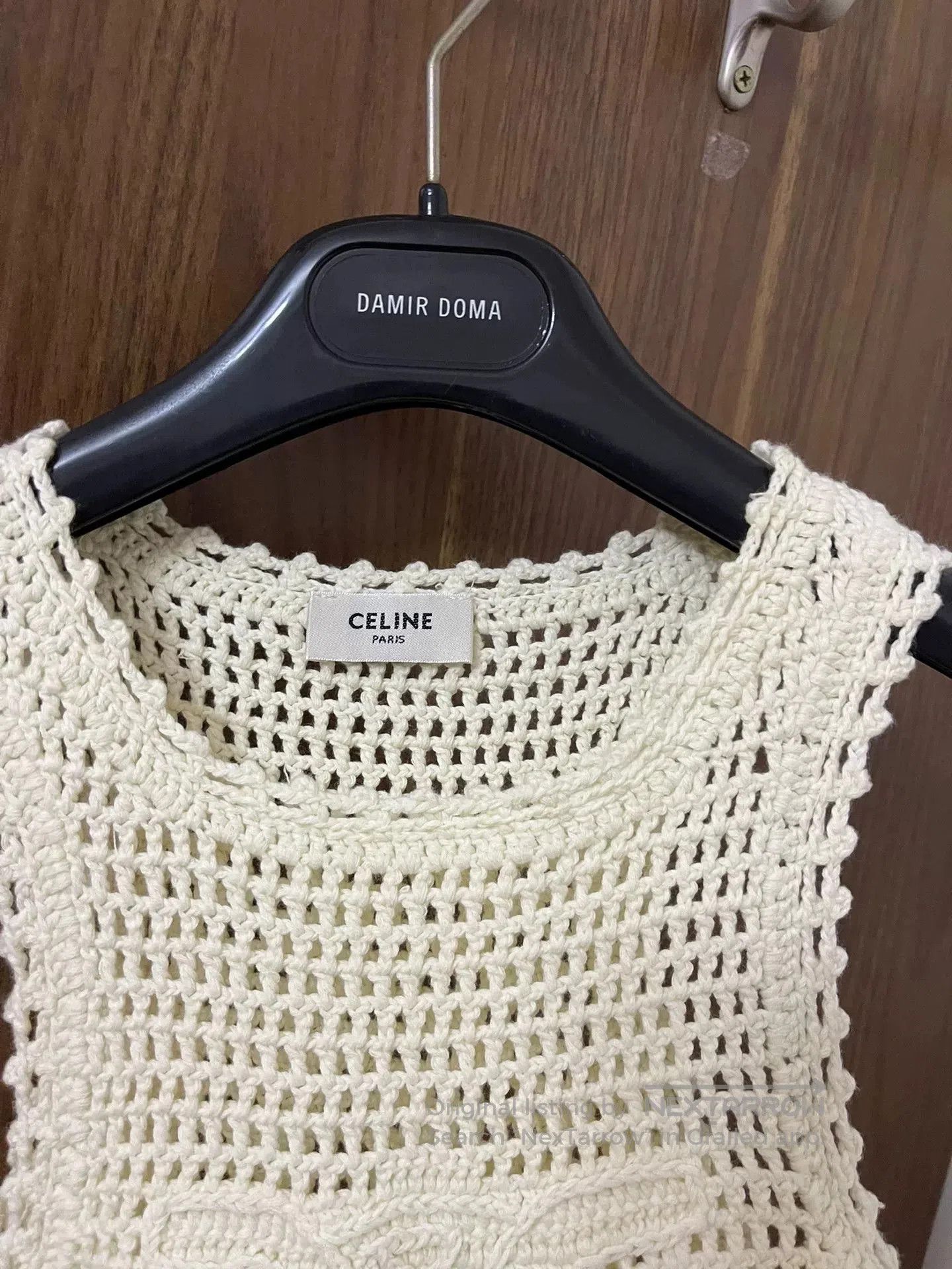 Celine Celine Knit Sleeveless Top. Size XS / US 0-2 / IT 36-38 - 3 Thumbnail
