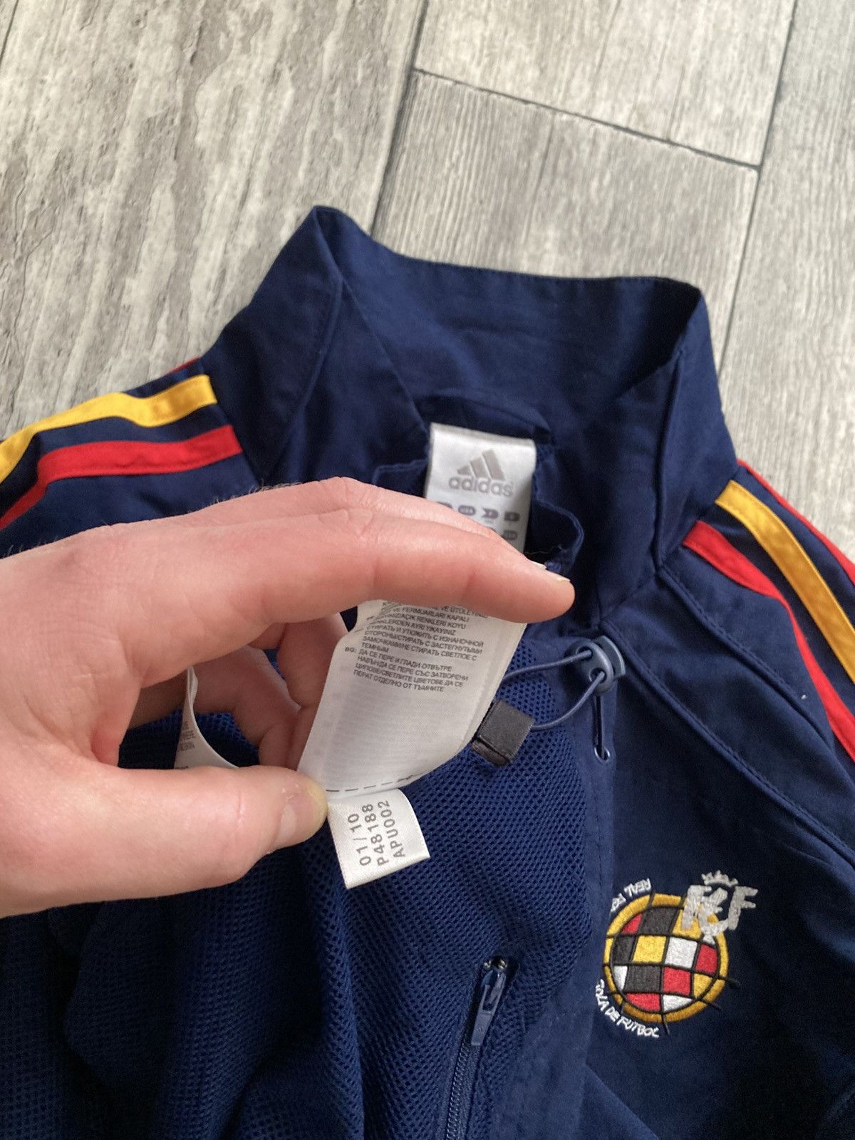 Adidas × Vintage Vintage world cup 2010 spain Adidas soccer football jacket Size US XL / EU 56 / 4 - 10 Thumbnail
