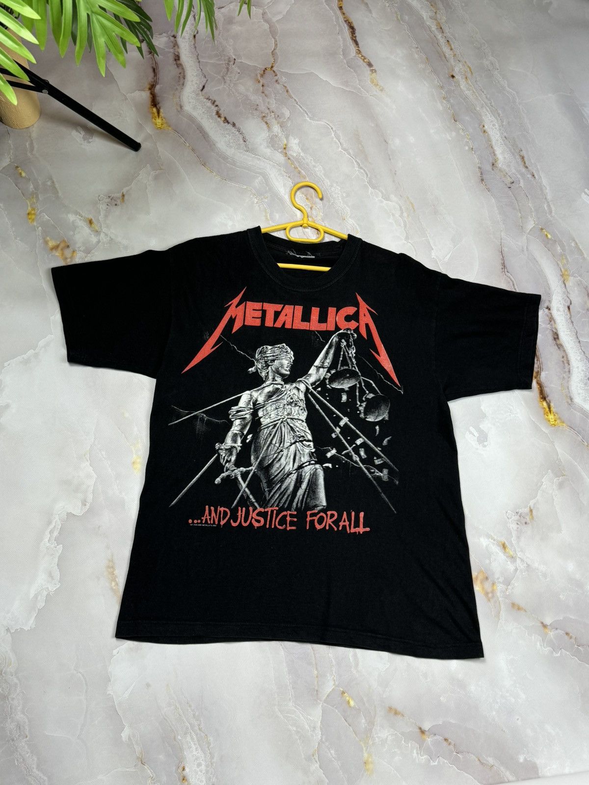 Metallica Metallica 2002 Y2k Vintage Band Tee And Justice Forall Size US M / EU 48-50 / 2 - 12 Thumbnail