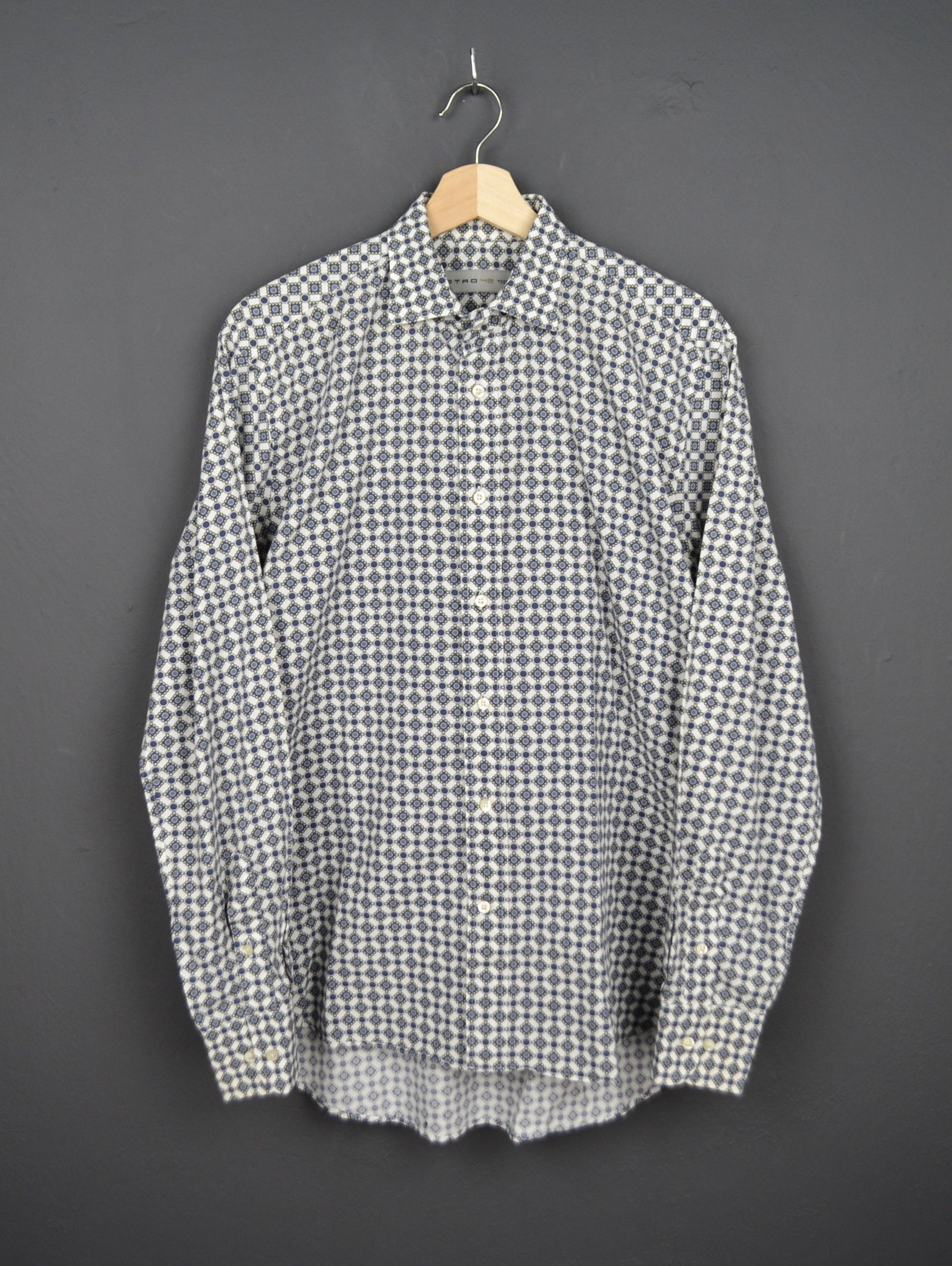 Etro Etro 42 L - XL Size Cotton Shirt Pattern Medallion Print Size US L / EU 52-54 / 3 - 1 Thumbnail