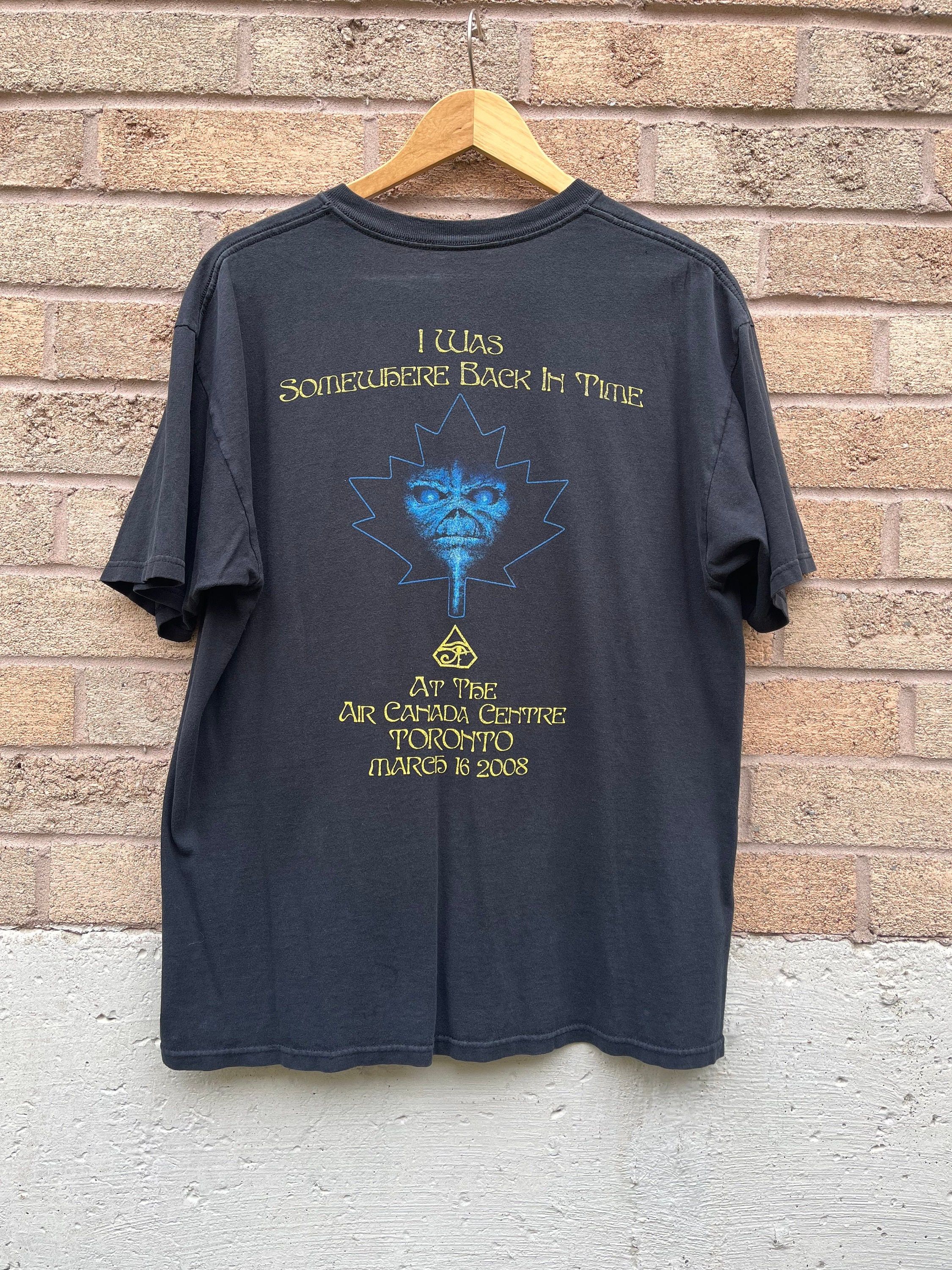Vintage Vintage Iron Maiden Team Canada Tour T-shirt Size US L / EU 52-54 / 3 - 4 Thumbnail