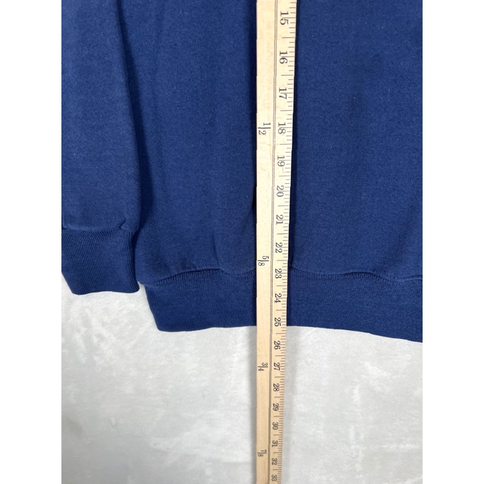 Lee VINTAGE Lee Sturdy Sweats Heavy Weight Blue BlackCrewneck Sweatshirt Size L Men's 90s USA Pullover Size US L / EU 52-54 / 3 - 7 Thumbnail