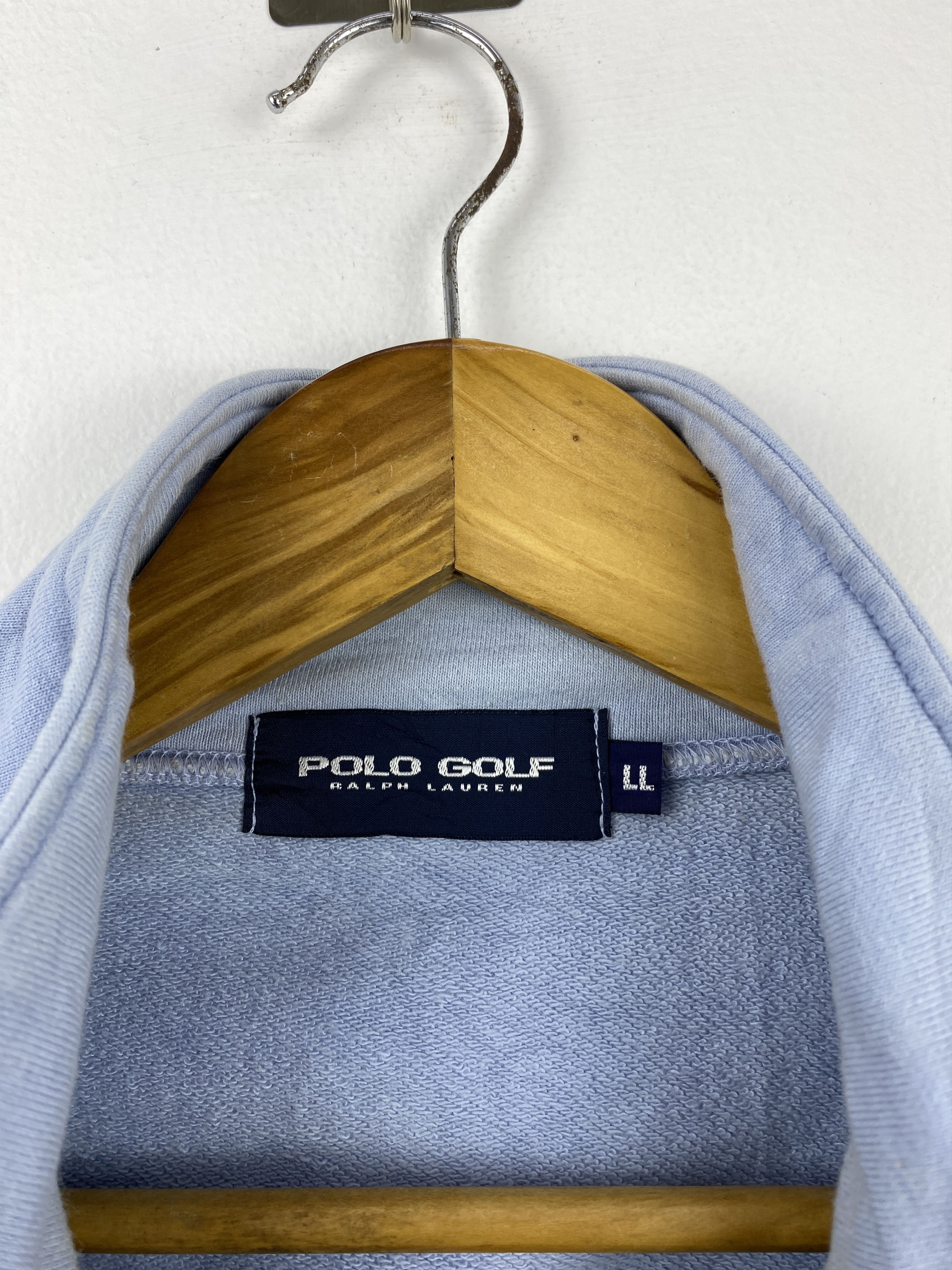 Polo Ralph Lauren Vintage 90s Polo Ralph Lauren Half Zipper Sweatshirt SH0533 Size US XL / EU 56 / 4 - 5 Thumbnail