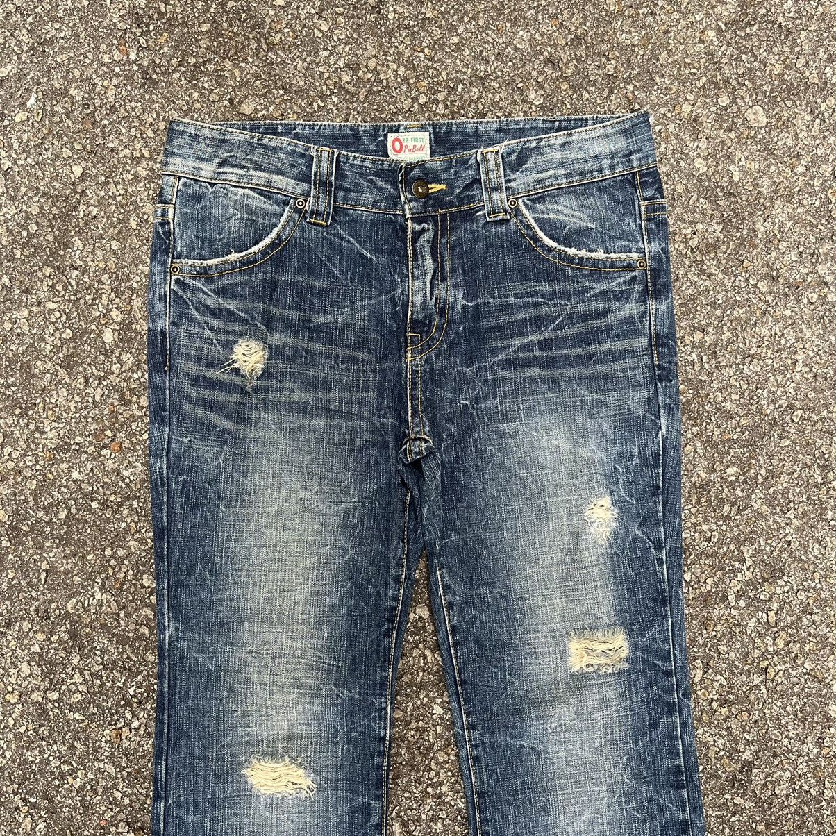 Hysteric Glamour Flare Jeans Ozz First Destroyed Distressed Denim Size US 32 / EU 48 - 4 Thumbnail