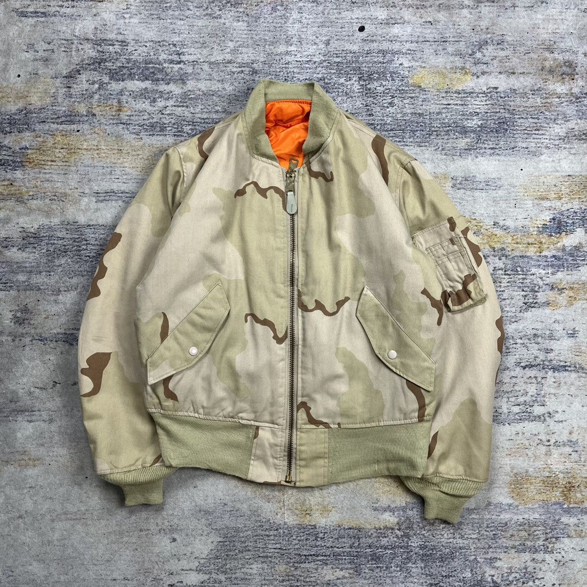 Alpha Industries × Vetements A/W 19 Split Racer MA-1 Bomber Jacket