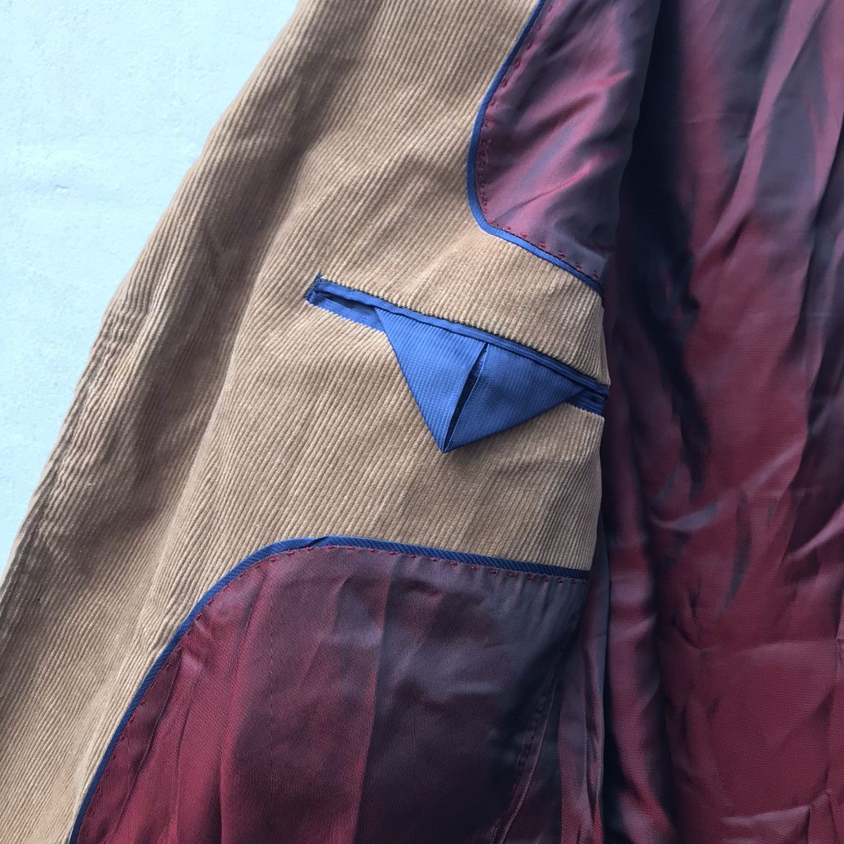 Designer × Vintage Vintage Europe Royal Class Holland 2 Button bespoke suit sav Size US L / EU 52-54 / 3 - 8 Thumbnail
