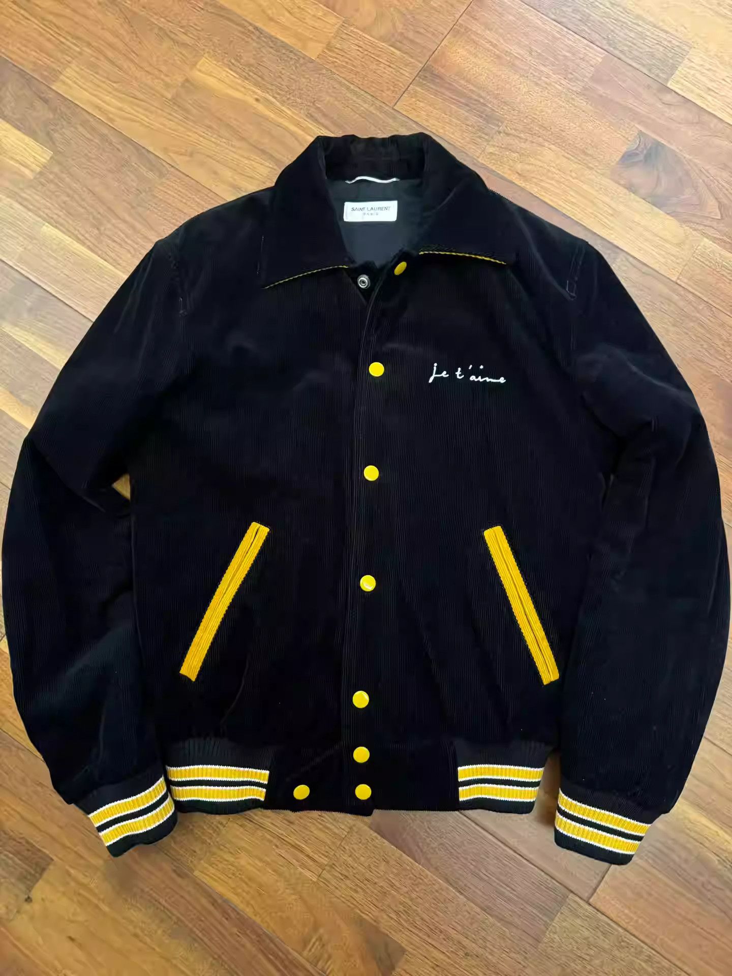 Saint Laurent Paris saint laurent Corduroy Baseball Jersey Size US S / EU 44-46 / 1 - 1 Thumbnail