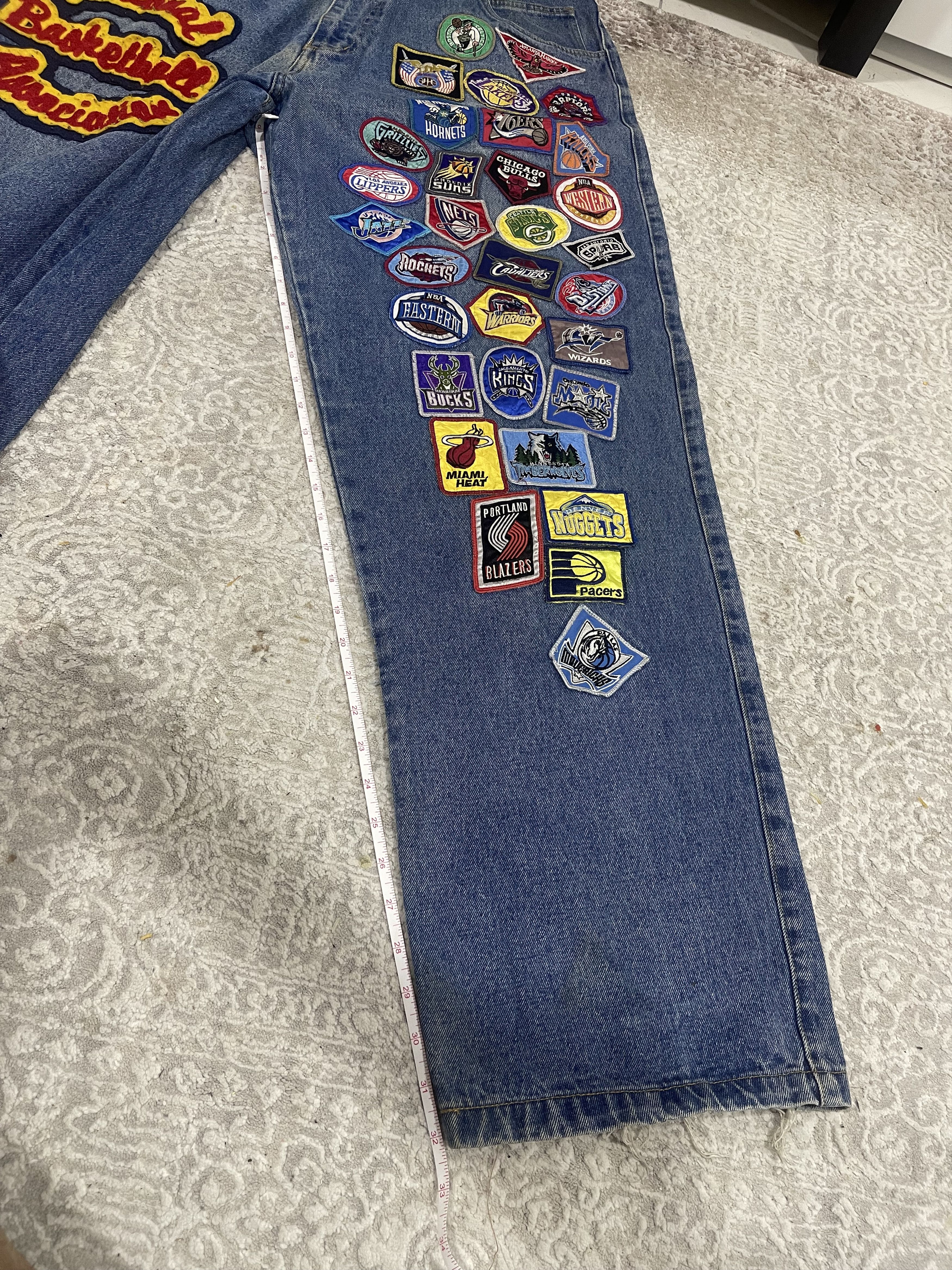 NBA Vintage Jeff Hamilton NBA Jeans Size US 40 / EU 56 - 11 Thumbnail
