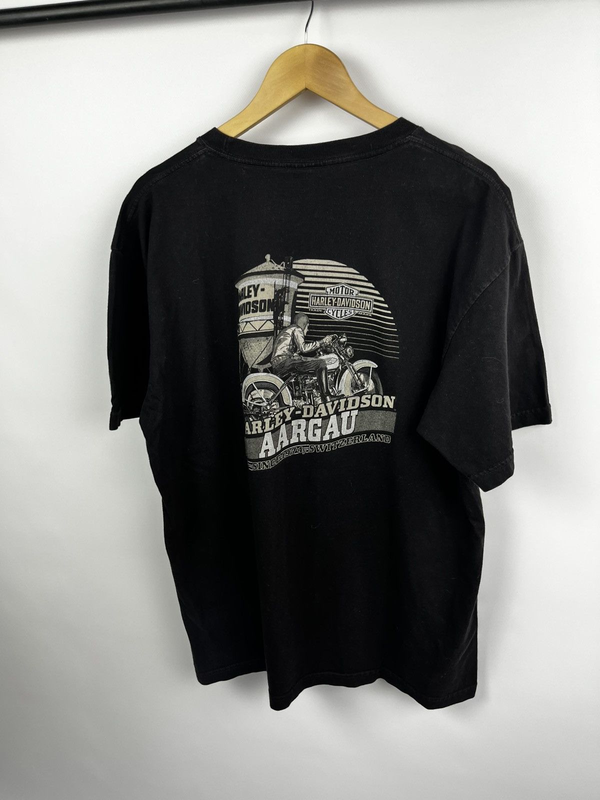 Harley Davidson Harley Davidson big logo t shirt vintage Size US L / EU 52-54 / 3 - 8 Thumbnail