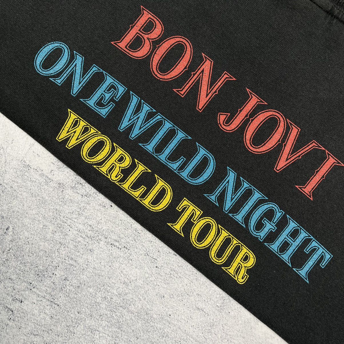 Band Tees Vintage Bon Jovi band “One wild night” world tour tee 2001 Size US XL / EU 56 / 4 - 24 Thumbnail