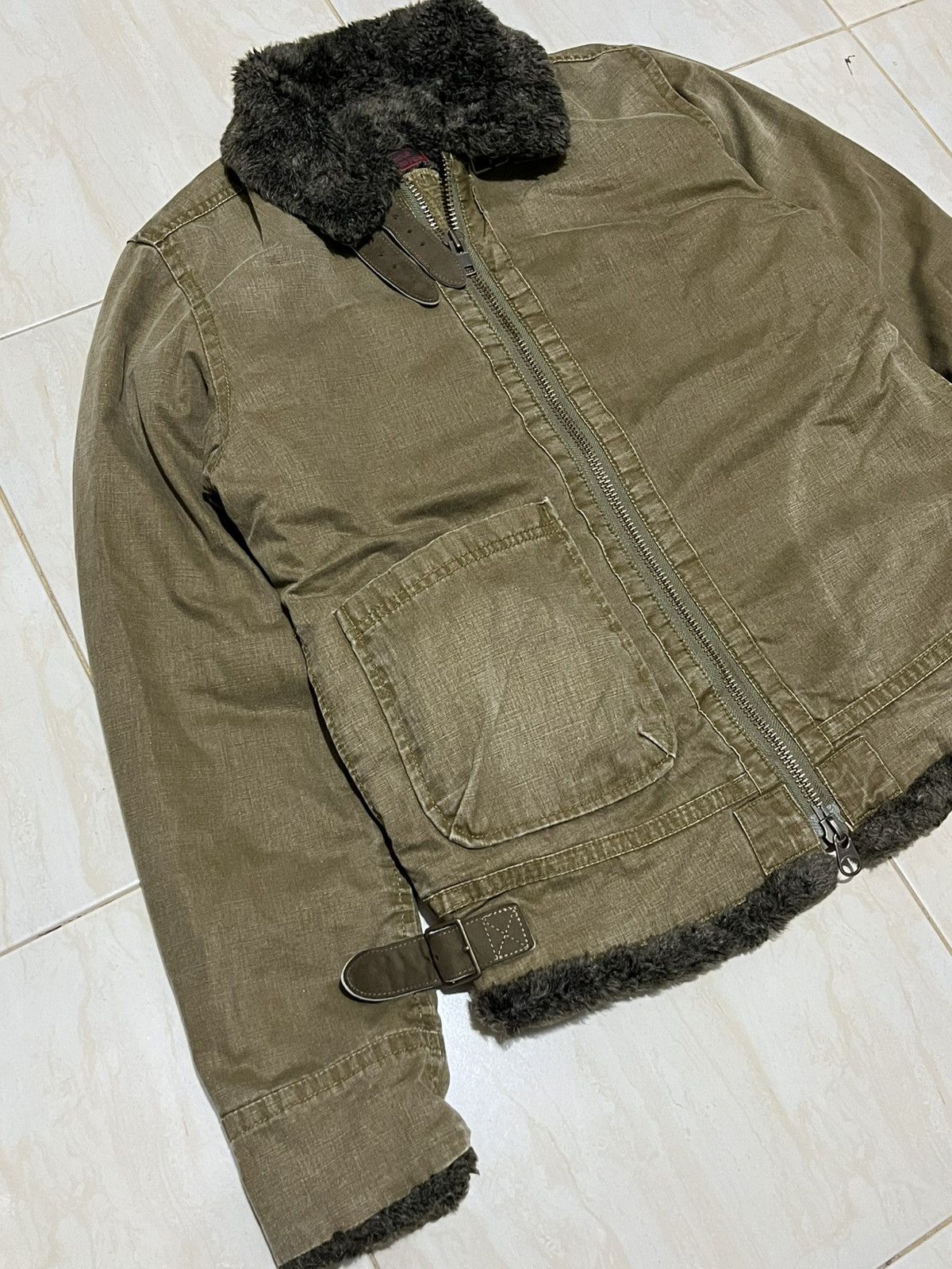 Johnbull Johnbull kojima japan B3 fur faux Size US L / EU 52-54 / 3 - 6 Thumbnail