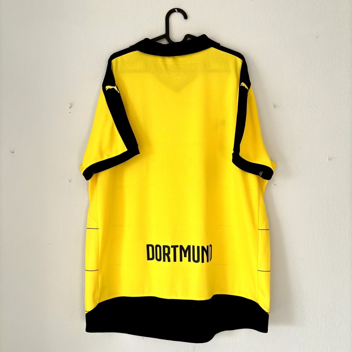 Puma 2015 2016 BVB Borussia Dortmund Puma Home Kit Soccer Jersey Size US XXL / EU 58 / 5 - 8 Thumbnail