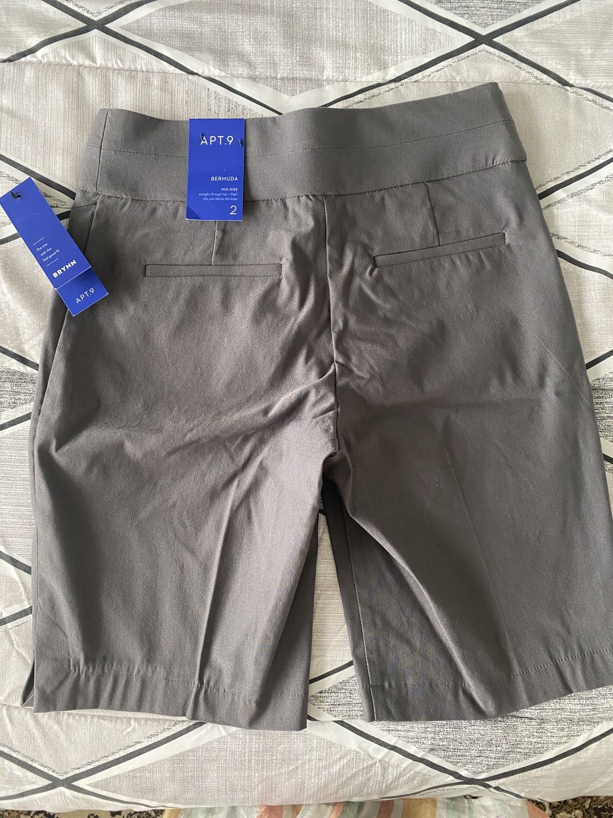 Apt. 9 APT 9 women's Brynn shorts bermuda stretch mid rise NWT Size 26" / US 2 / IT 38 - 12 Thumbnail
