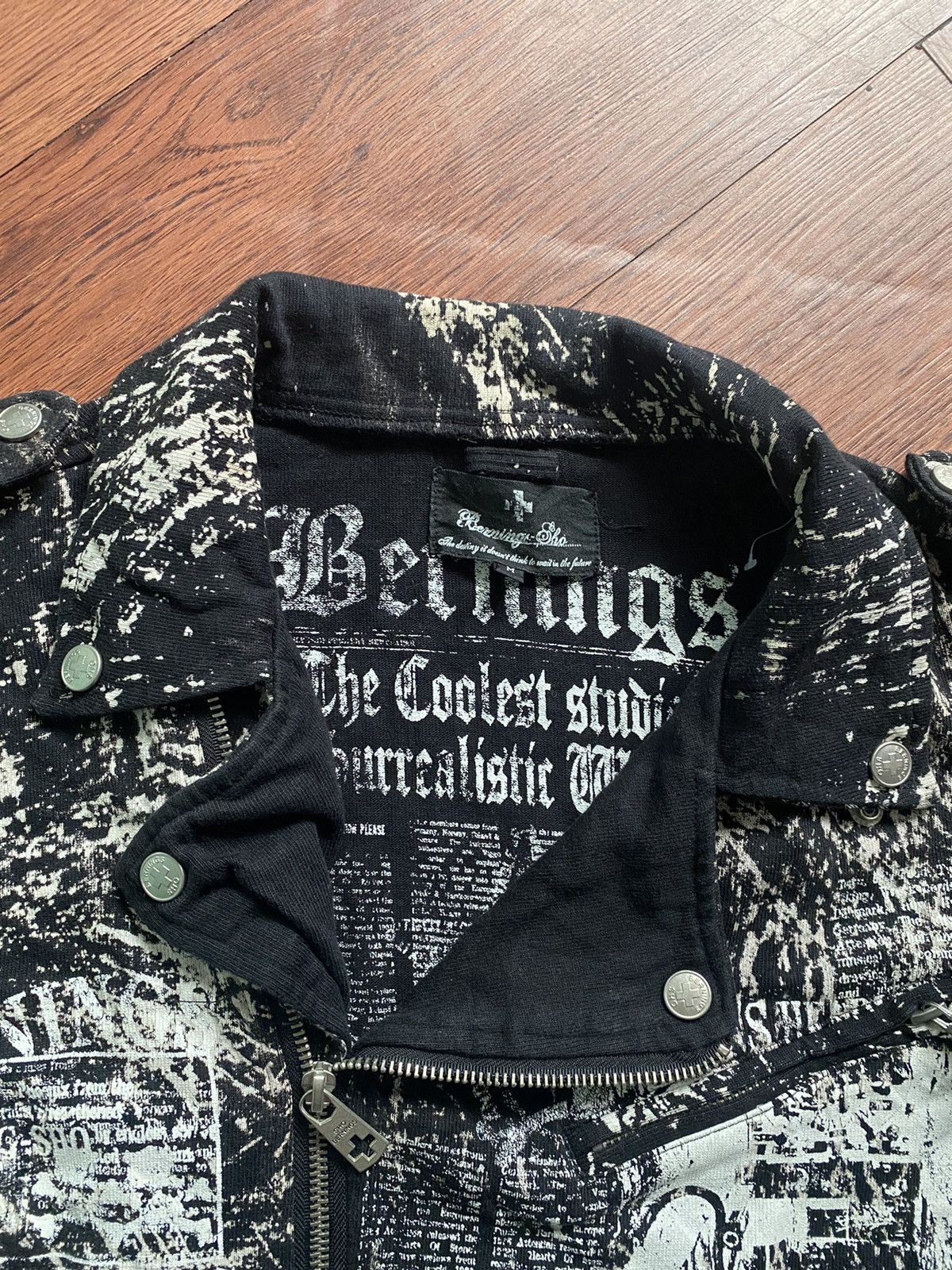 Who Decides War Berning Sho Painted Rider Jacket Size US M / EU 48-50 / 2 - 3 Thumbnail