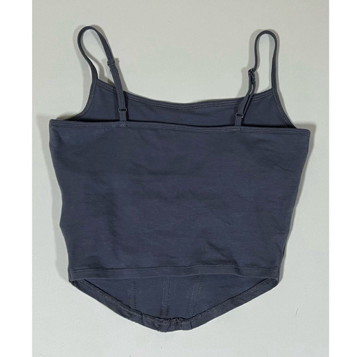 Hollister Hollister Blue Shelf-Bra Corset Crop Top Cami Shirt XS 🦋✨ Size XS / US 0-2 / IT 36-38 - 4 Thumbnail