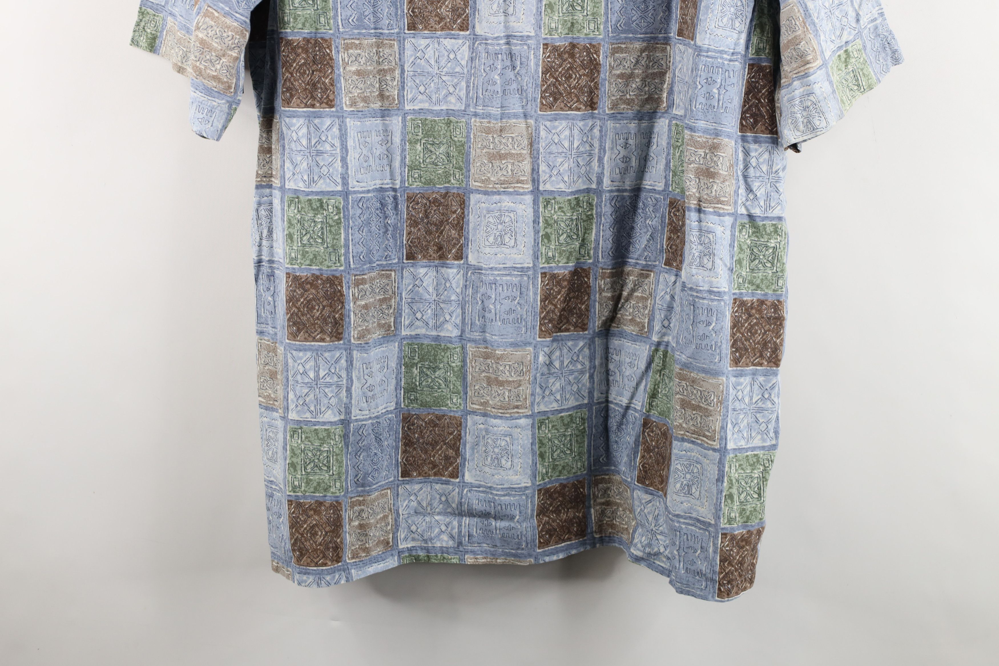 Pierre Cardin Vintage 90s Pierre Cardin Tribal Luau Hawaiian Button Shirt Size US XL / EU 56 / 4 - 13 Thumbnail