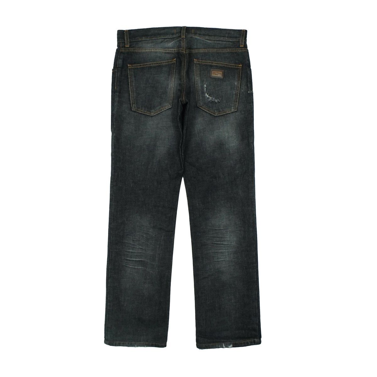 image of Dolce Gabbana Faded Low Rise Denim, Men's (Size 29)