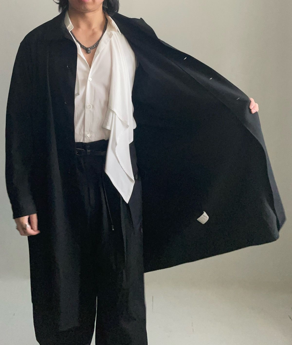 Yohji Yamamoto Wool gabardine shirt jacket Size US S / EU 44-46 / 1 - 8 Thumbnail